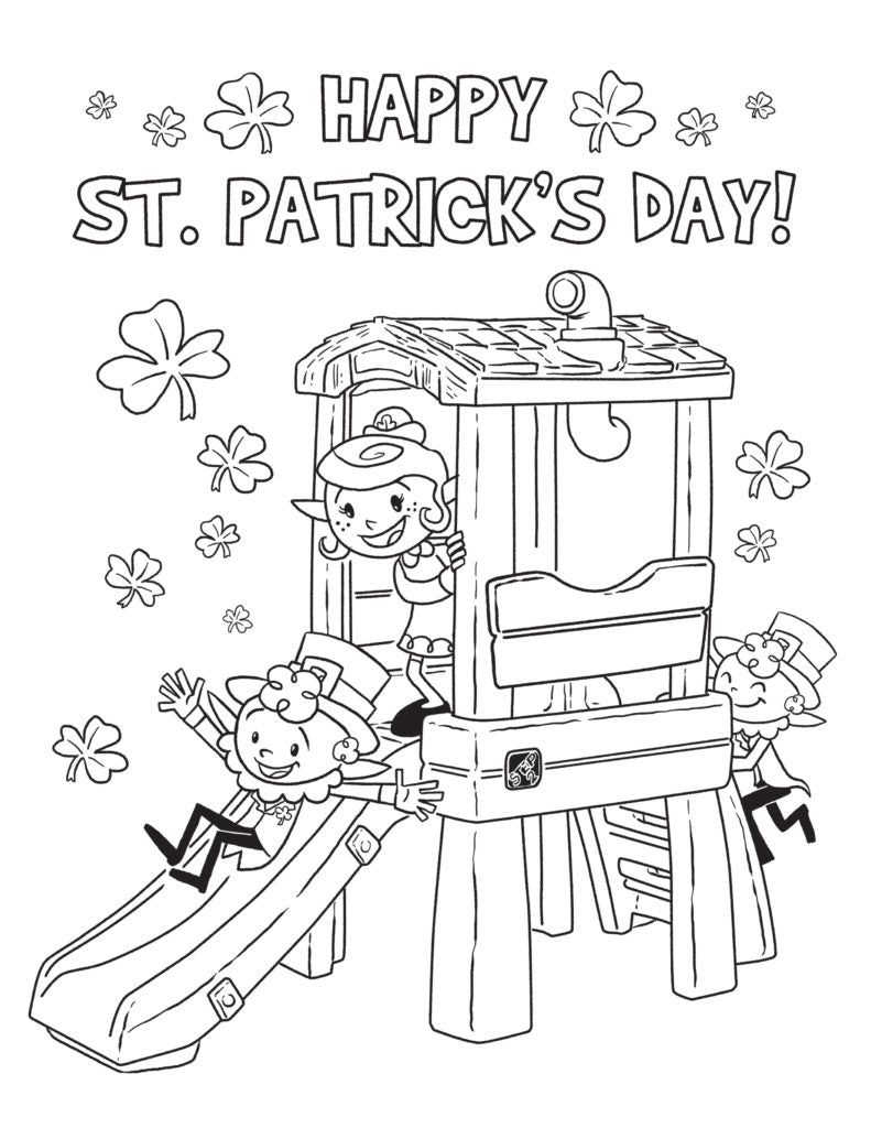 saint patrick's day coloring pages