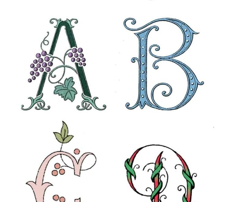 Free Printables Letters And Monograms