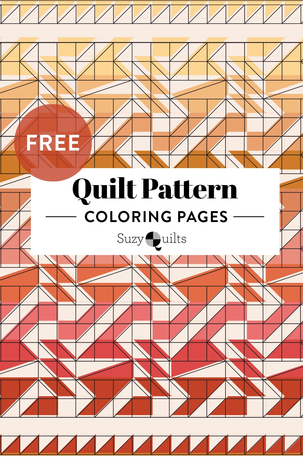 Free Quilt Pattern Coloring Pages Print At Home Suzy Quilts