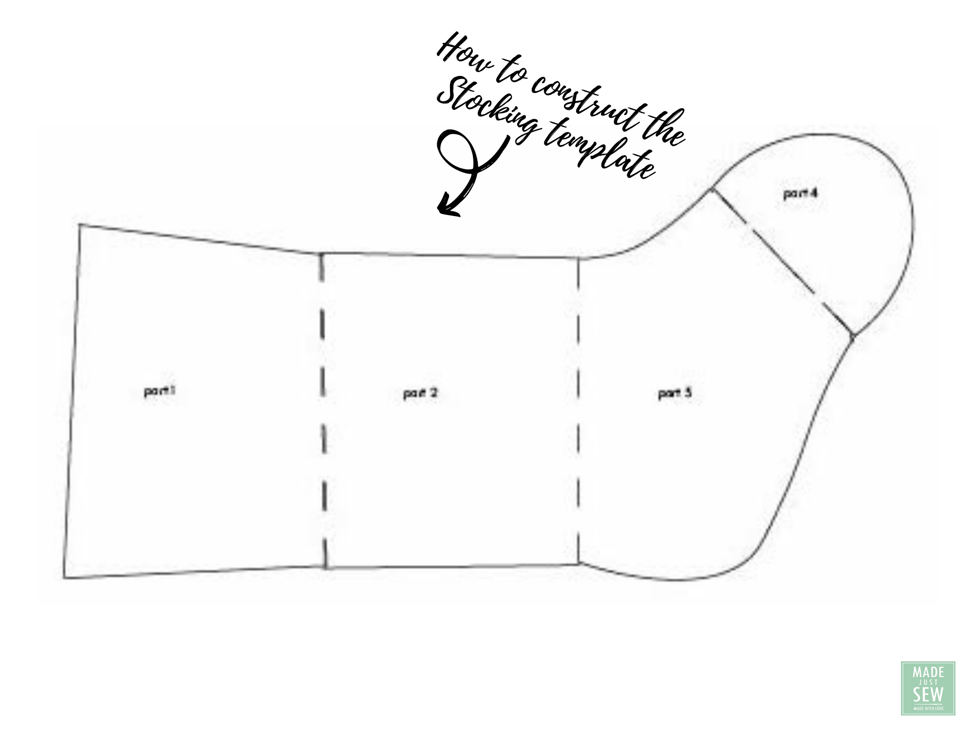 Free Quilted Christmas Stocking Pattern MADE JUST SEW Free Quilted Christmas Stocking Pattern MADE JUST SEW