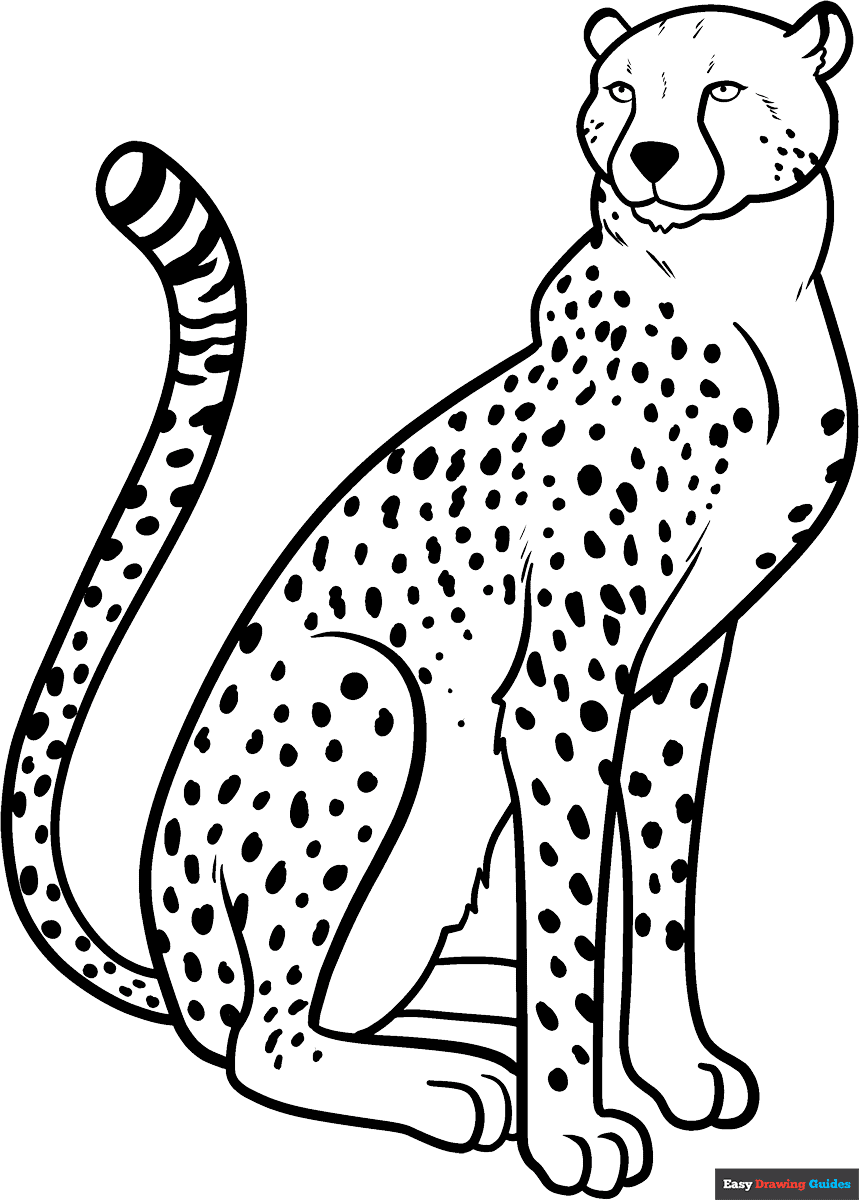 coloring pages of savanna animals free printable