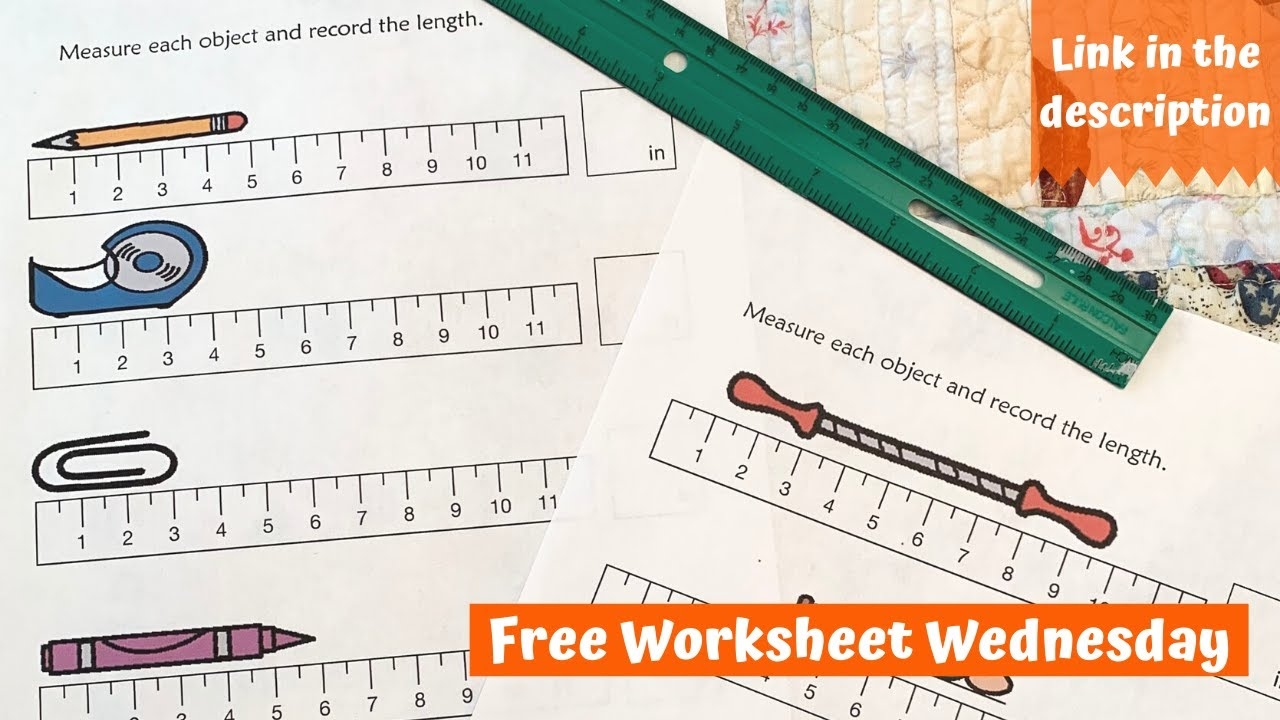 Free Worksheet Wednesday Measurement YouTube