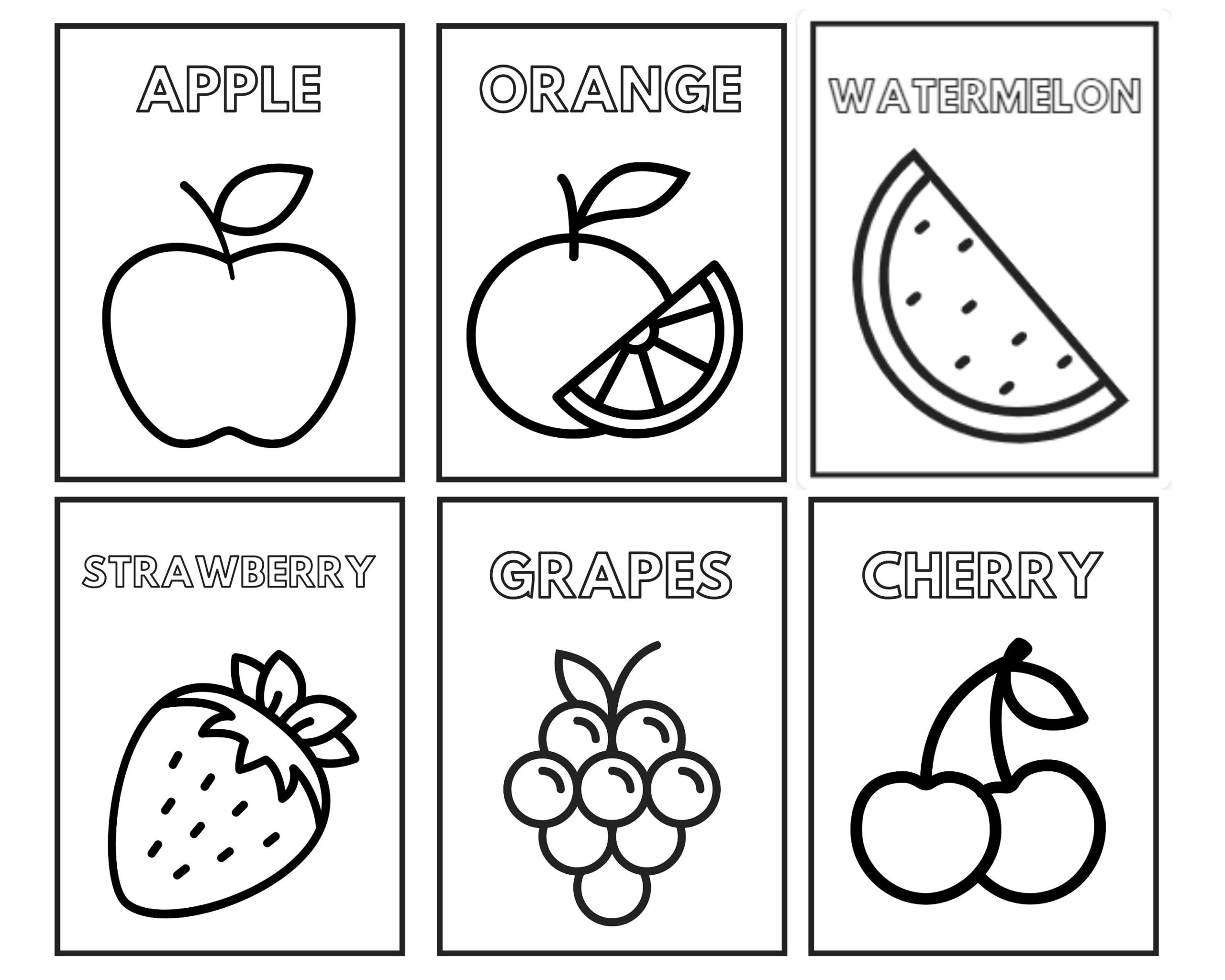 Fruit Coloring Pages Printable Coloring Pages Fruit Simple Printable Coloring Pages For Kids Toddlers Preschoolers Etsy Fruit Coloring Pages Printable Coloring Pages Fruit Simple Printable Coloring Pages For Kids Toddlers Preschoolers Etsy