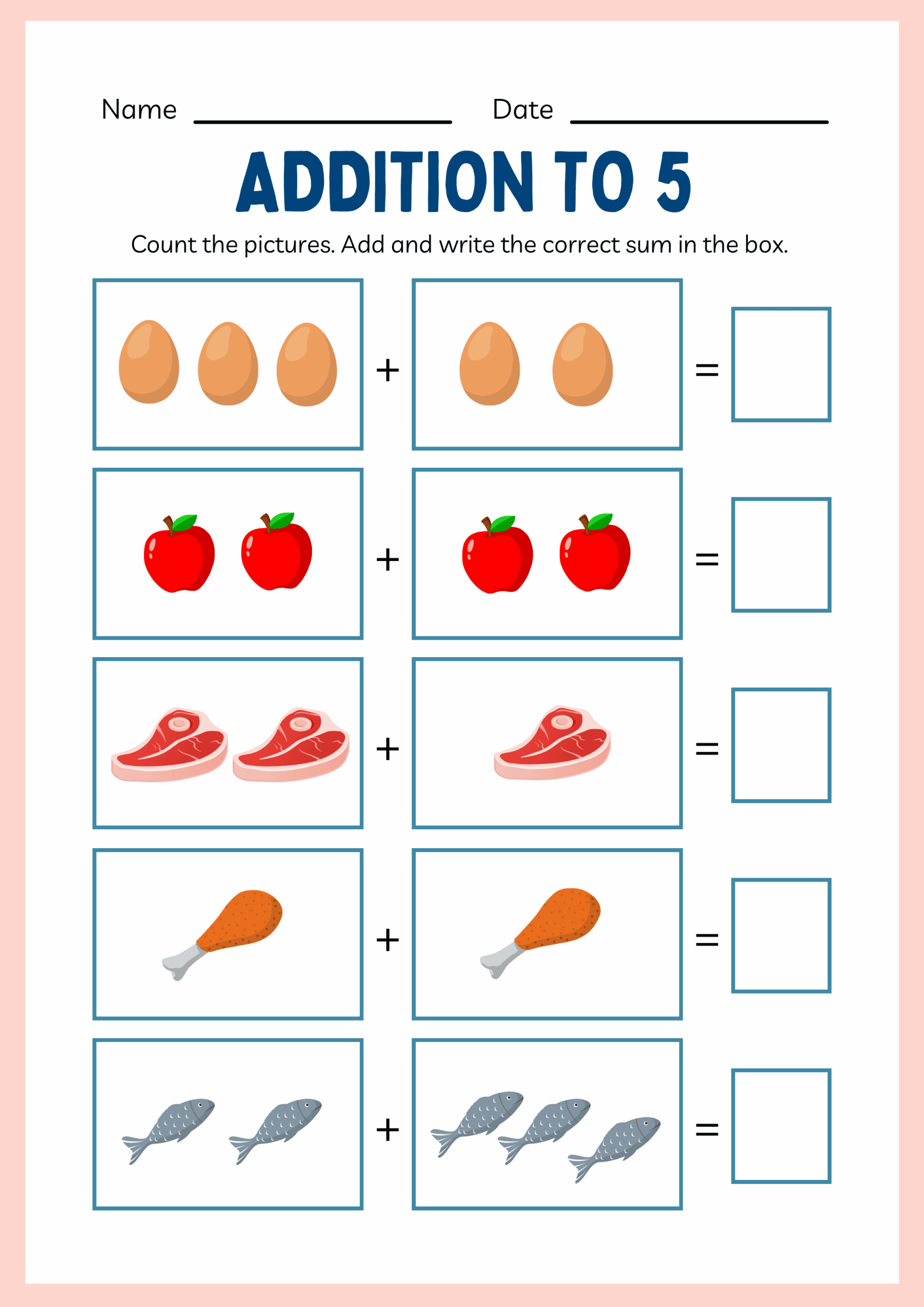 Fun And Colorful Kindergarten Addition Math Worksheet By Melmel Raket PH Fun And Colorful Kindergarten Addition Math Worksheet By Melmel Raket PH