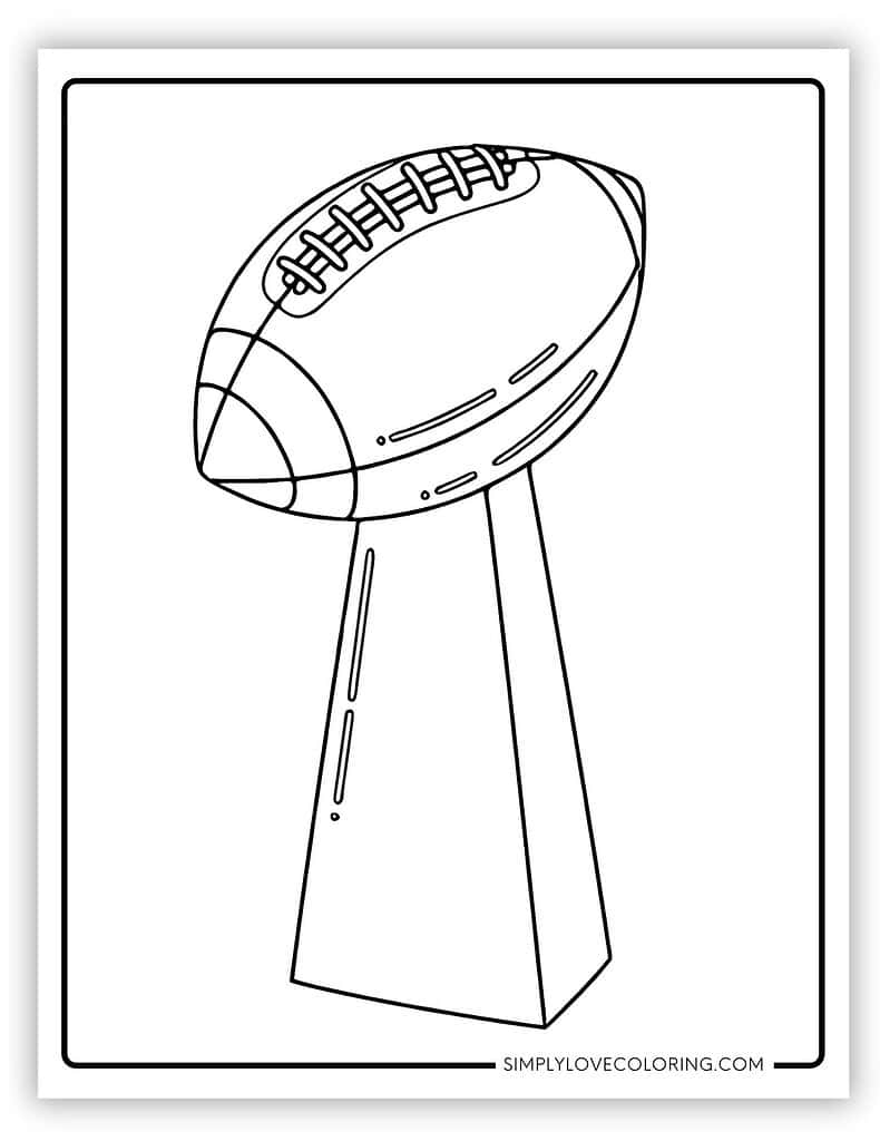 Fun Football Coloring Pages Free PDF Printables Simply Love Coloring Fun Football Coloring Pages Free PDF Printables Simply Love Coloring