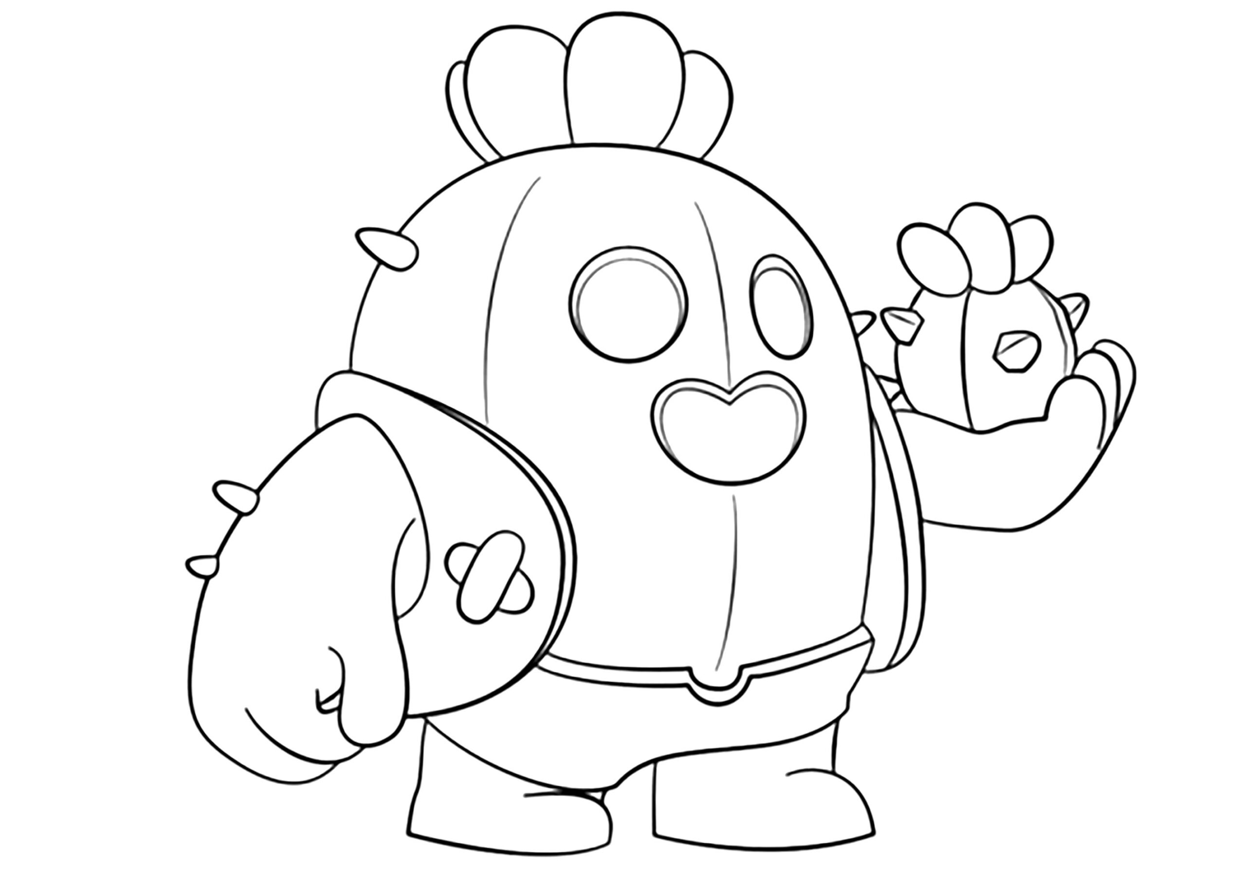 Funny Brawl Stars Character Brawl Stars Coloring Pages Funny Brawl Stars Character Brawl Stars Coloring Pages