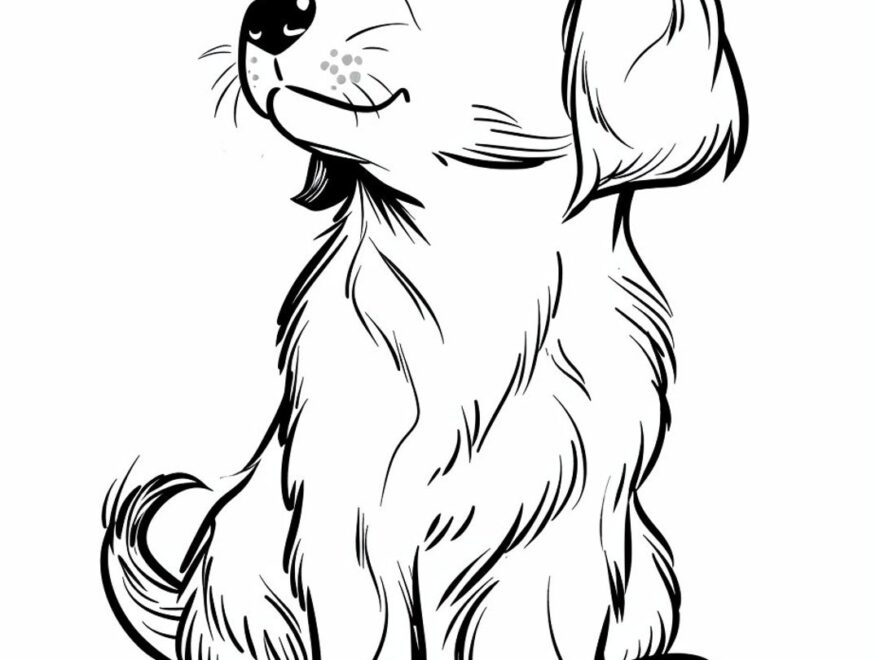 Get Your Puppy Fix Over 200 Printable Puppy Coloring Pages Digital Download Etsy
