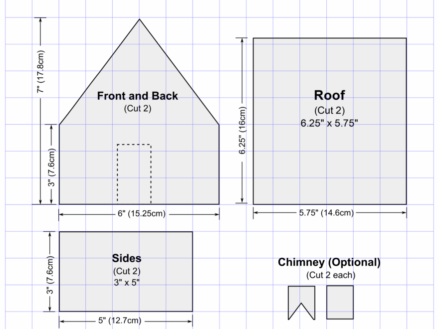 Gingerbread House Templates Printable Patterns Stencils Free Printables Monograms Design Tools Patterns DIY Projects