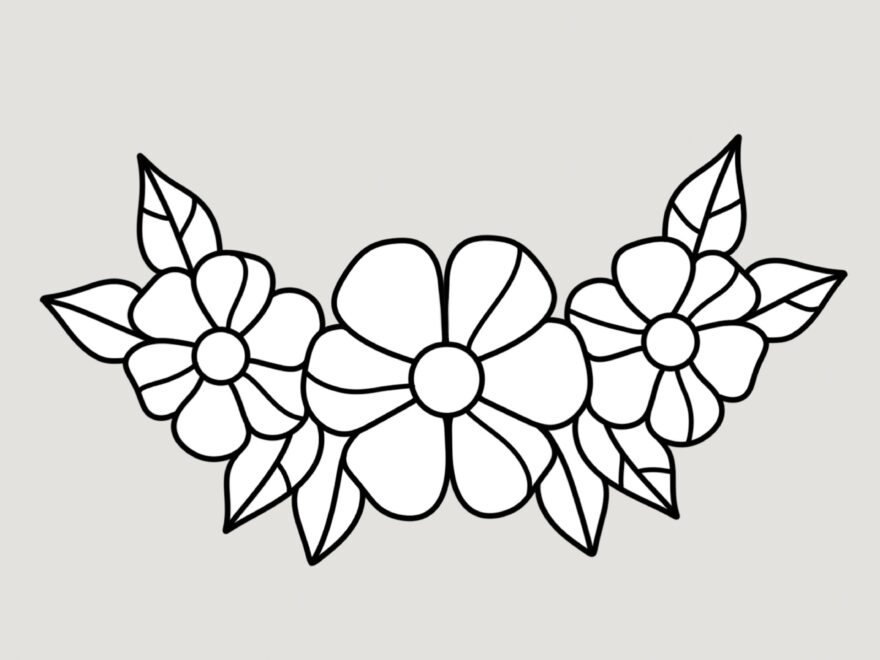 Glass Patterns Flower Boho Stained Glass Pattern Instant Download Pattern Flowers Stain Glass Pattern Pdf Etsy