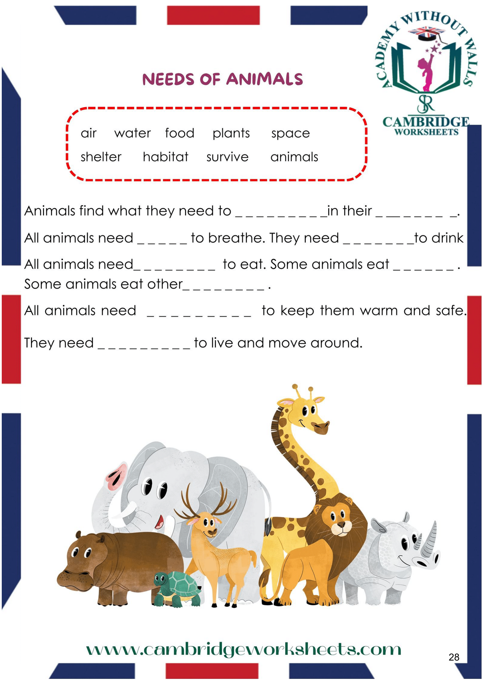Grade 3 Science Pack Cambridge Work Sheets Grade 3 Science Pack Cambridge Work Sheets