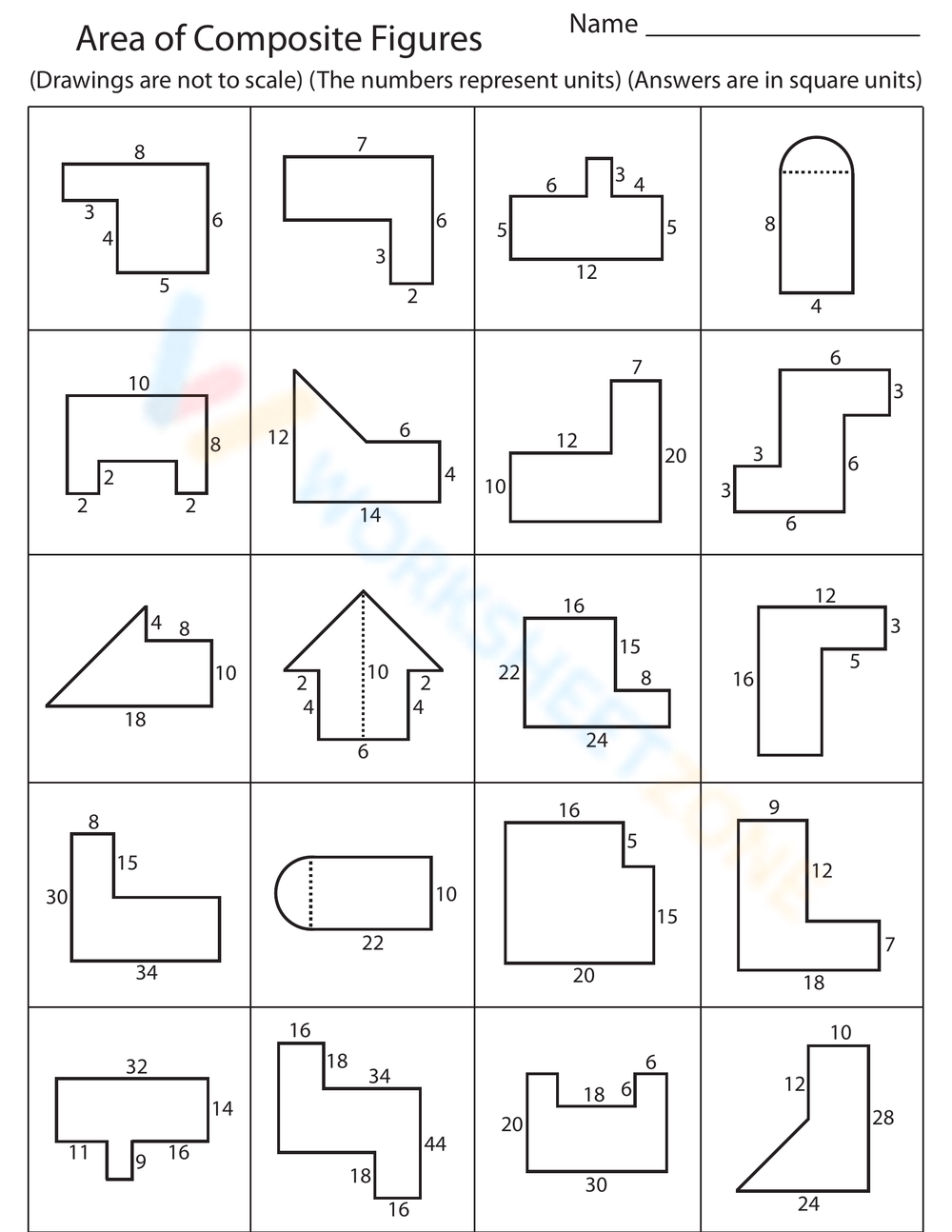 Grade 4 Shapes Worksheets Printable Grade 4 Shapes Worksheets Printable