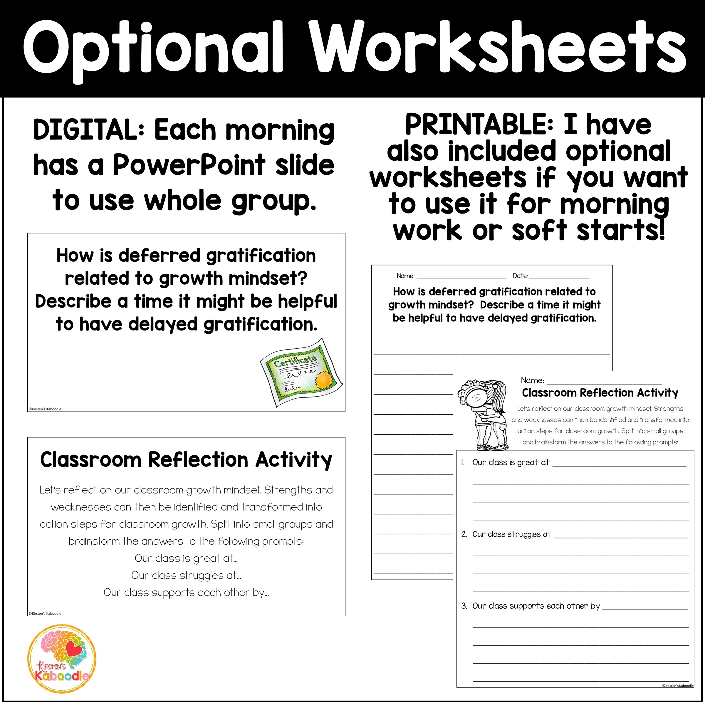 Growth Mindset Soft Start Morning Meeting Activities 4th Grade Up Growth Mindset Soft Start Morning Meeting Activities 4th Grade Up
