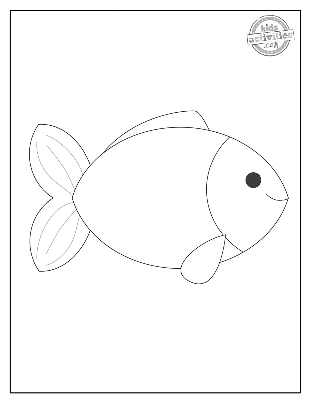 printable fish patterns
