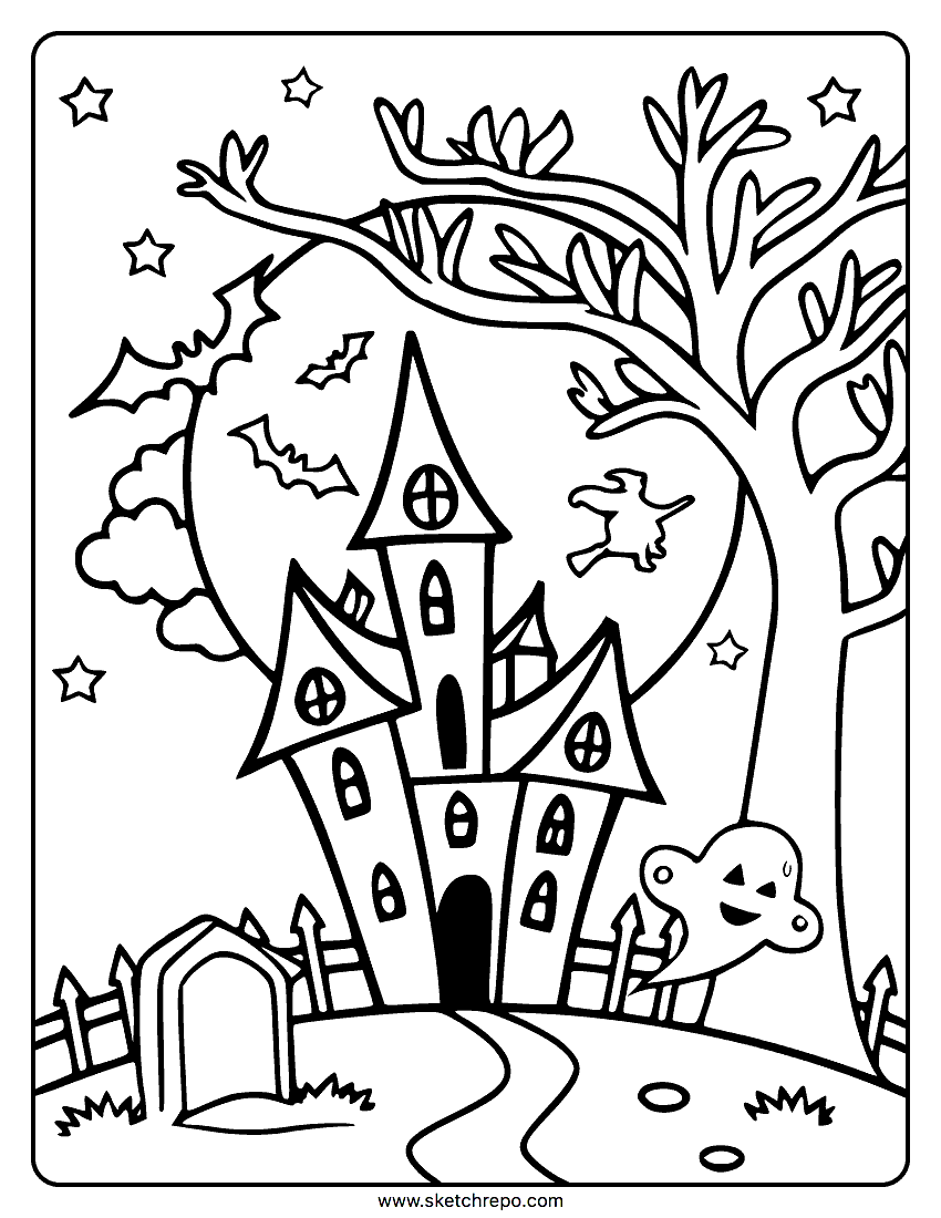 halloween coloring pages for kids halloween coloring pages for kids