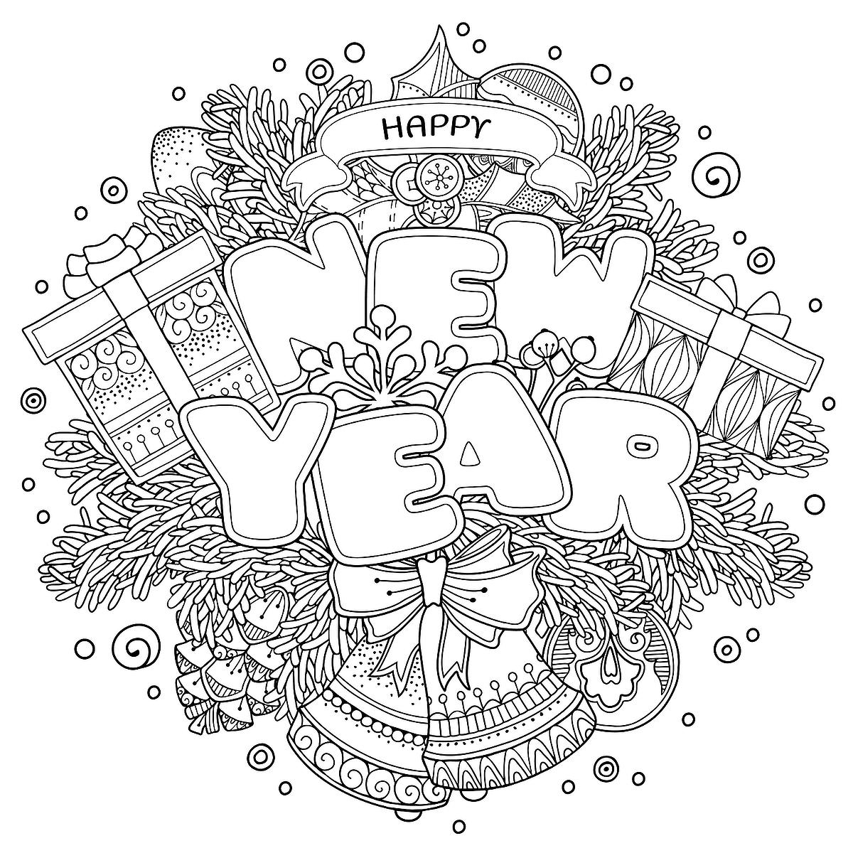 Happy New Year 2025 Free Coloring Pages For Kids To Welcome The New Year Printables 30Seconds Mom Happy New Year 2025 Free Coloring Pages For Kids To Welcome The New Year Printables 30Seconds Mom