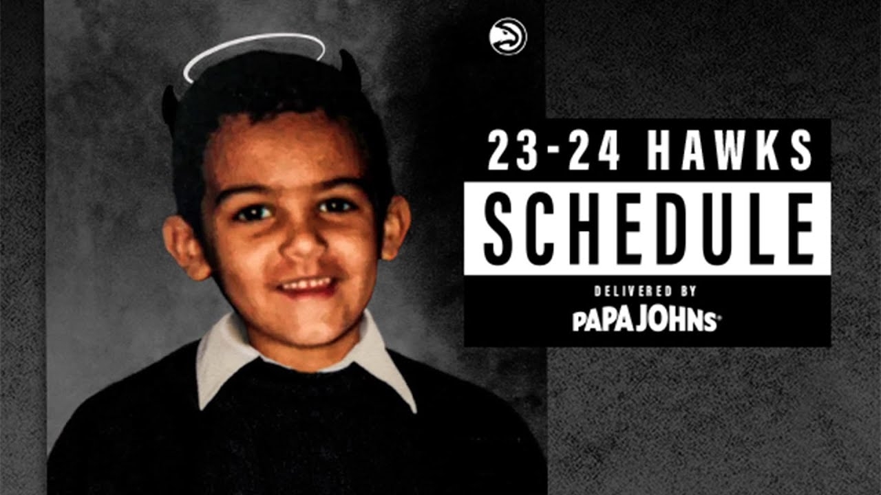 Hawks Announce 2023 24 Regular Season Schedule Peachtree Hoops