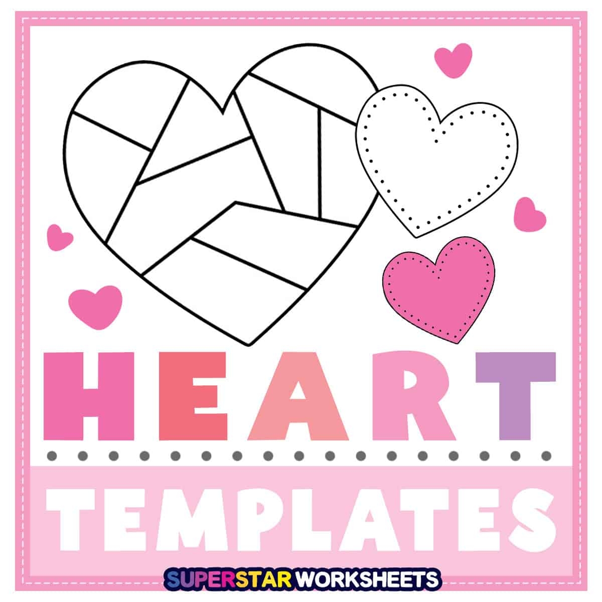 heart shape patterns printables heart shape patterns printables