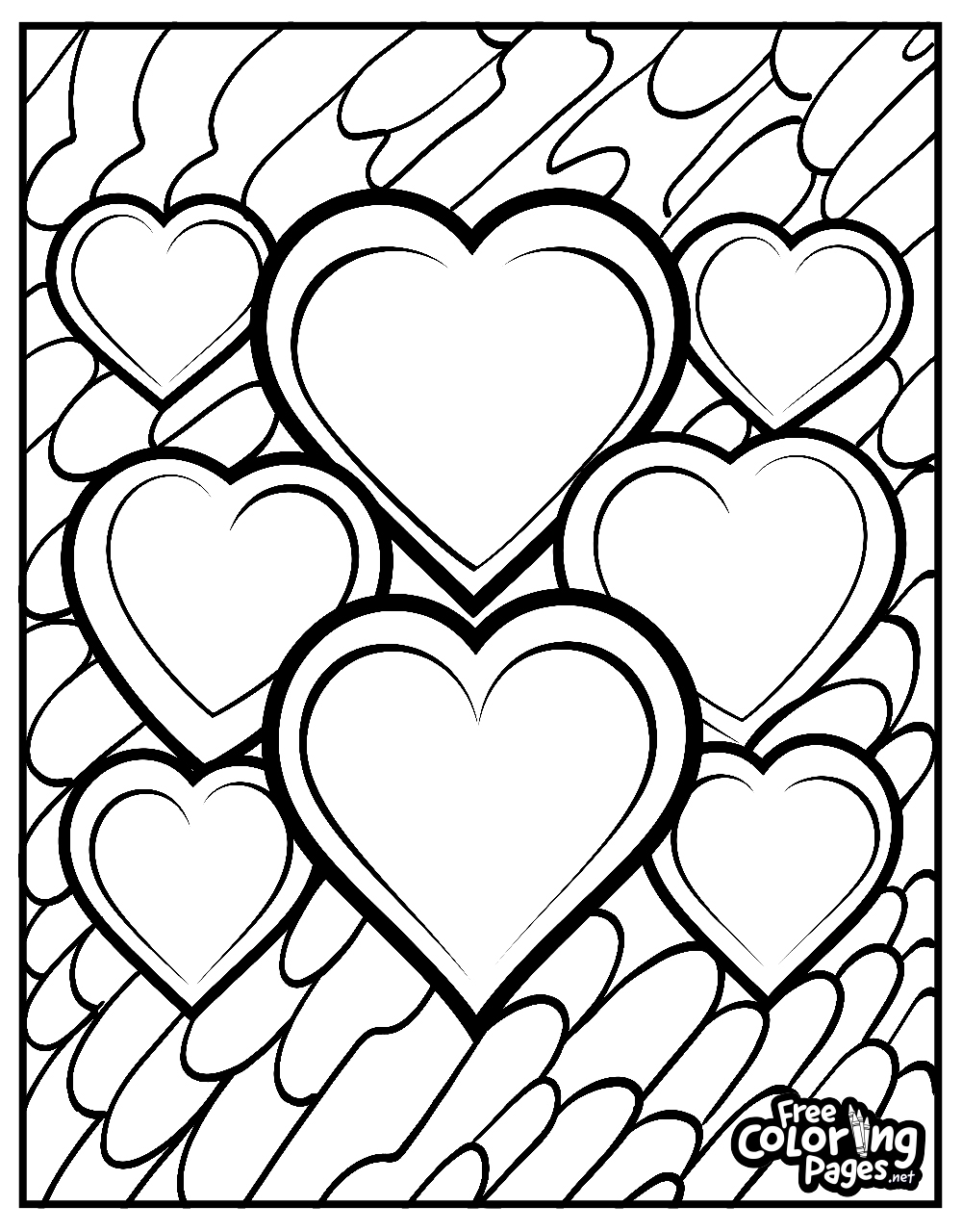 Hearts Coloring Pages Free Coloring Pages Hearts Coloring Pages Free Coloring Pages
