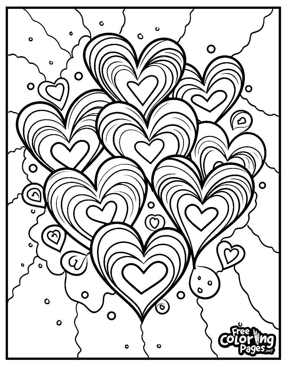 Hearts Coloring Pages Free Coloring Pages Hearts Coloring Pages Free Coloring Pages