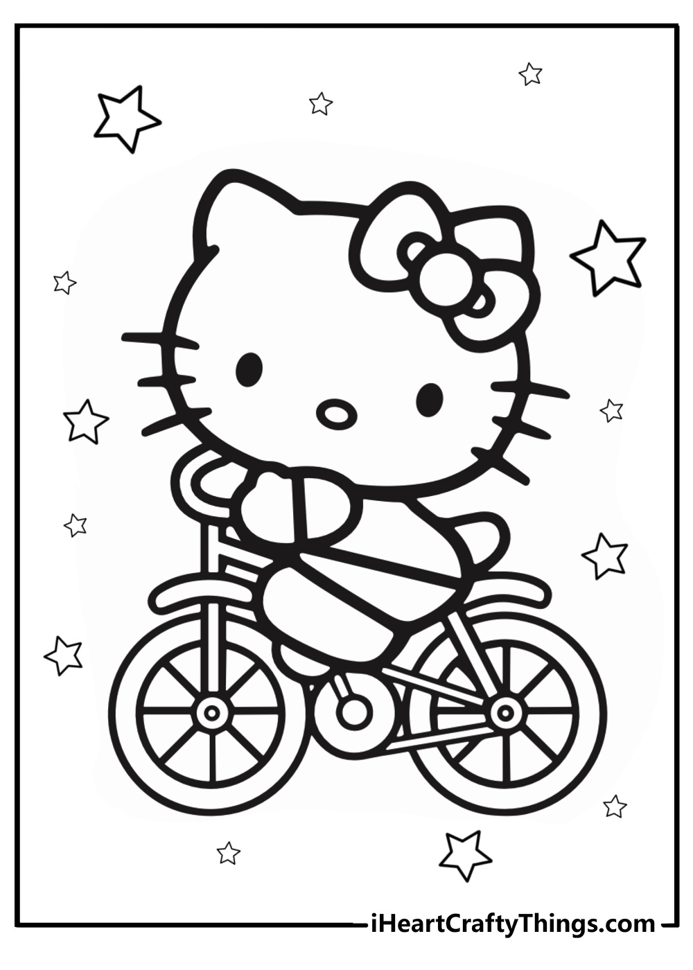 Hello Kitty Coloring Pages 70 Free PDF Printables For Kids