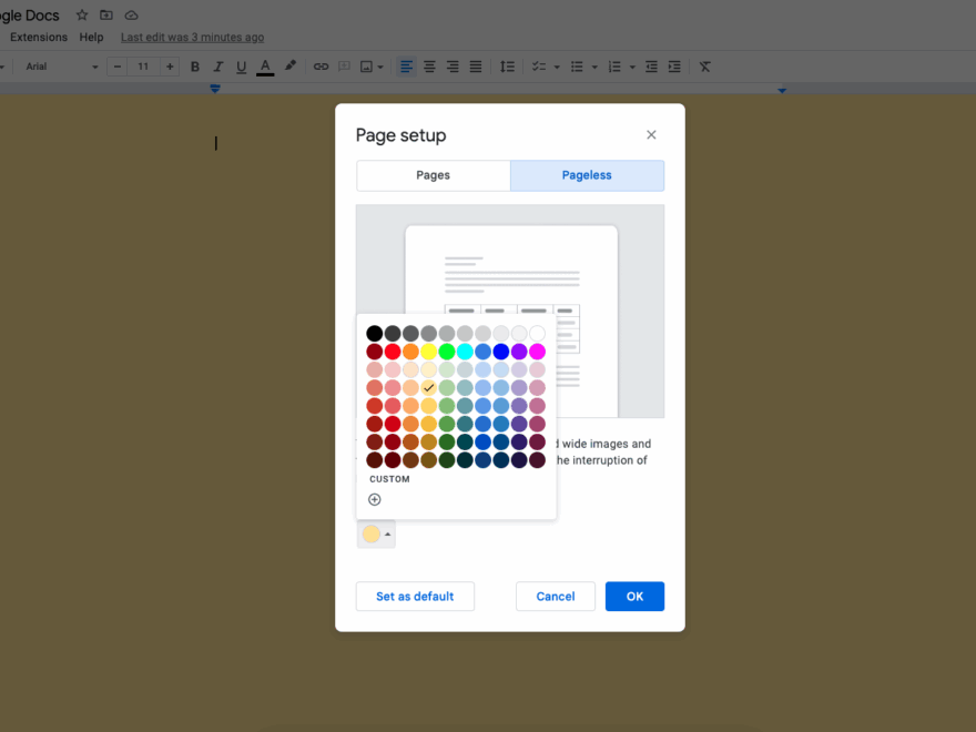How To Change Paper Color In Google Docs With Examples Indeed