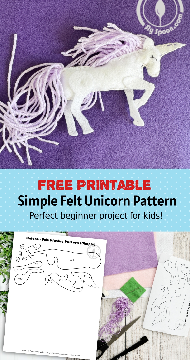 printable free unicorn sewing pattern printable free unicorn sewing pattern