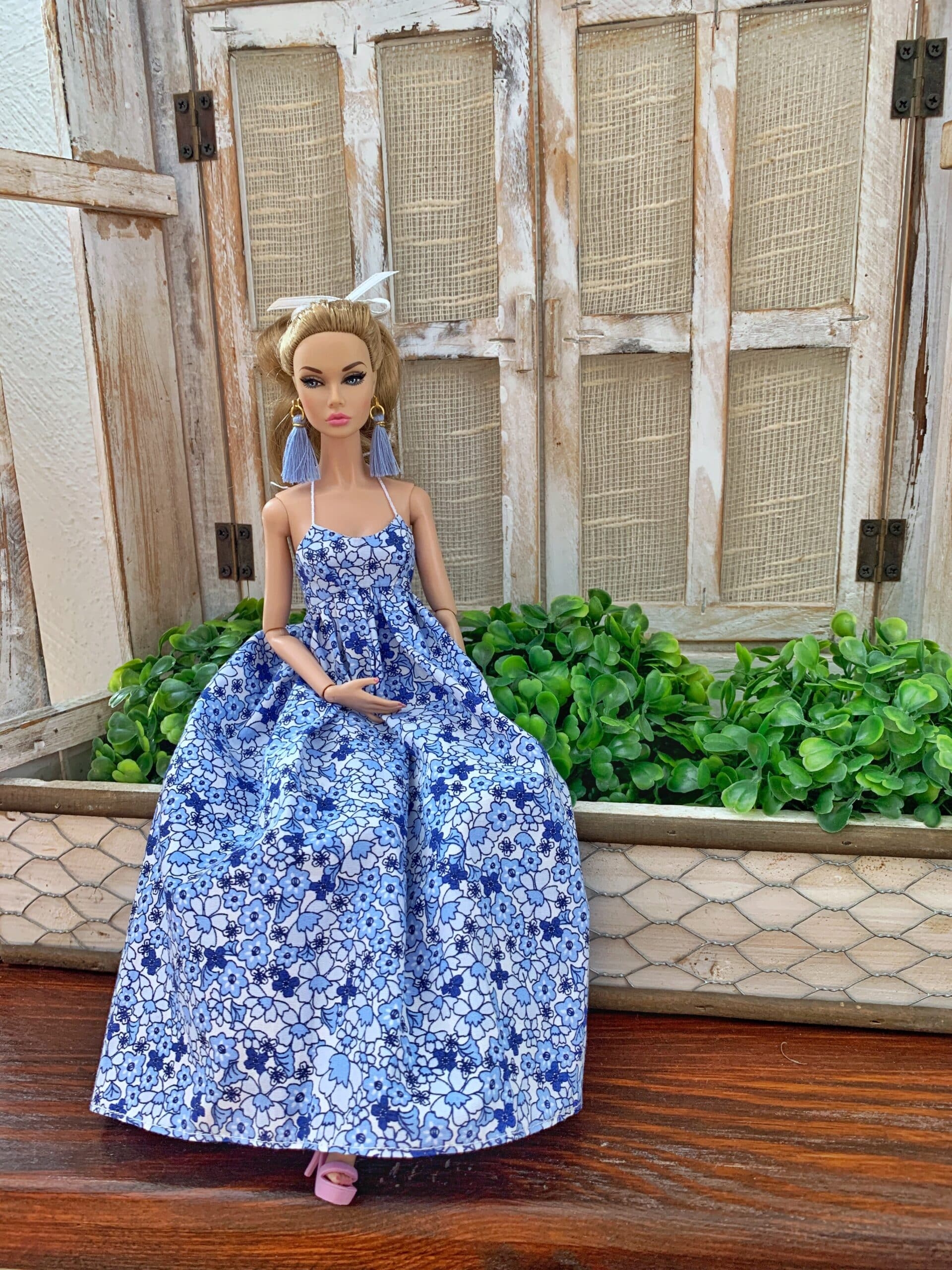 How To Make Barbie Dress Free PDF Pattern 