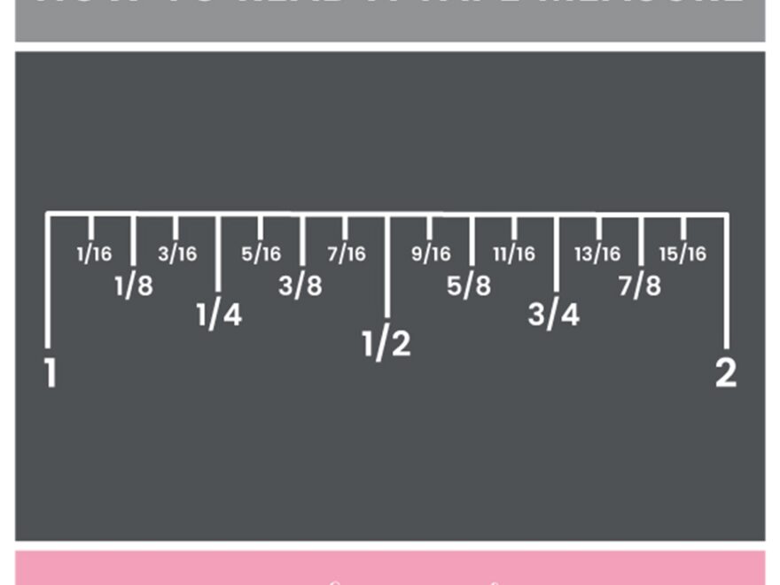 How To Read A Tape Measure The Easy Way Angela Marie Made