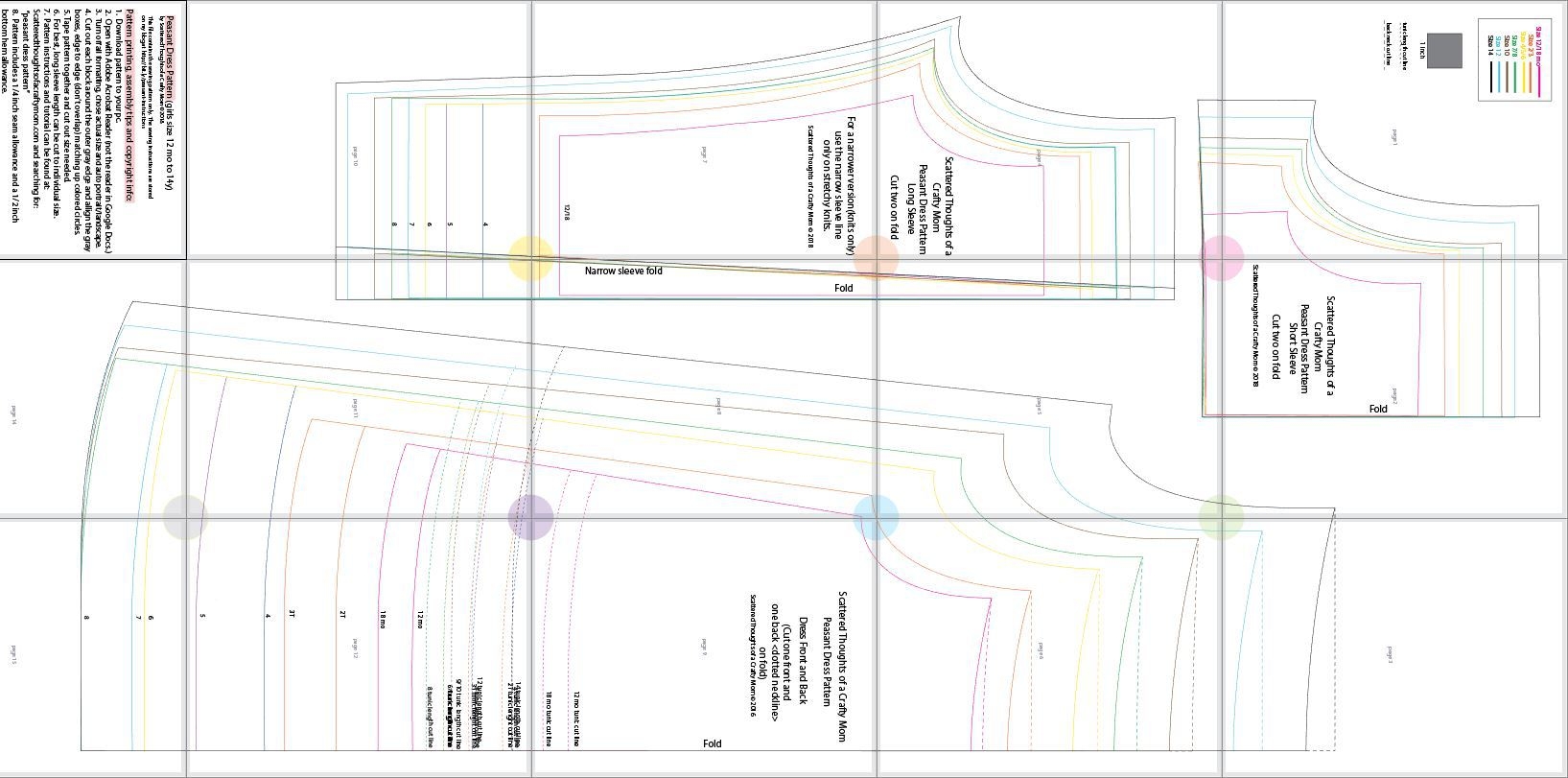 How To Sew A Peasant Dress Free Peasant Dress Pattern sz 12 Mo To 14y How To Sew A Peasant Dress Free Peasant Dress Pattern sz 12 Mo To 14y