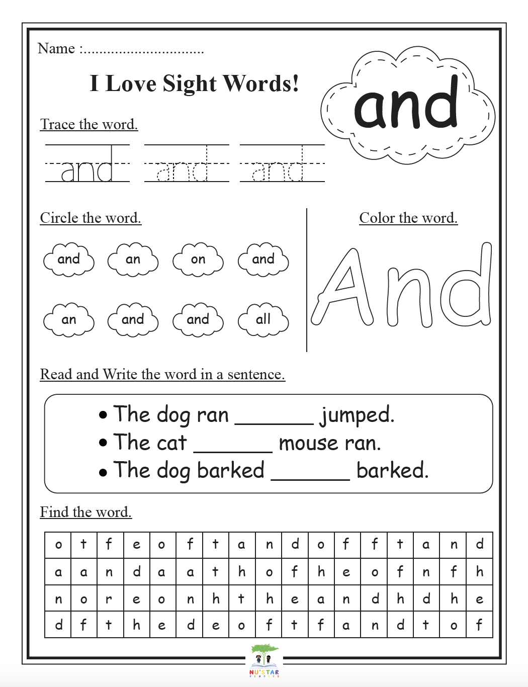 I Love Sight Words And Made By Teachers I Love Sight Words And Made By Teachers