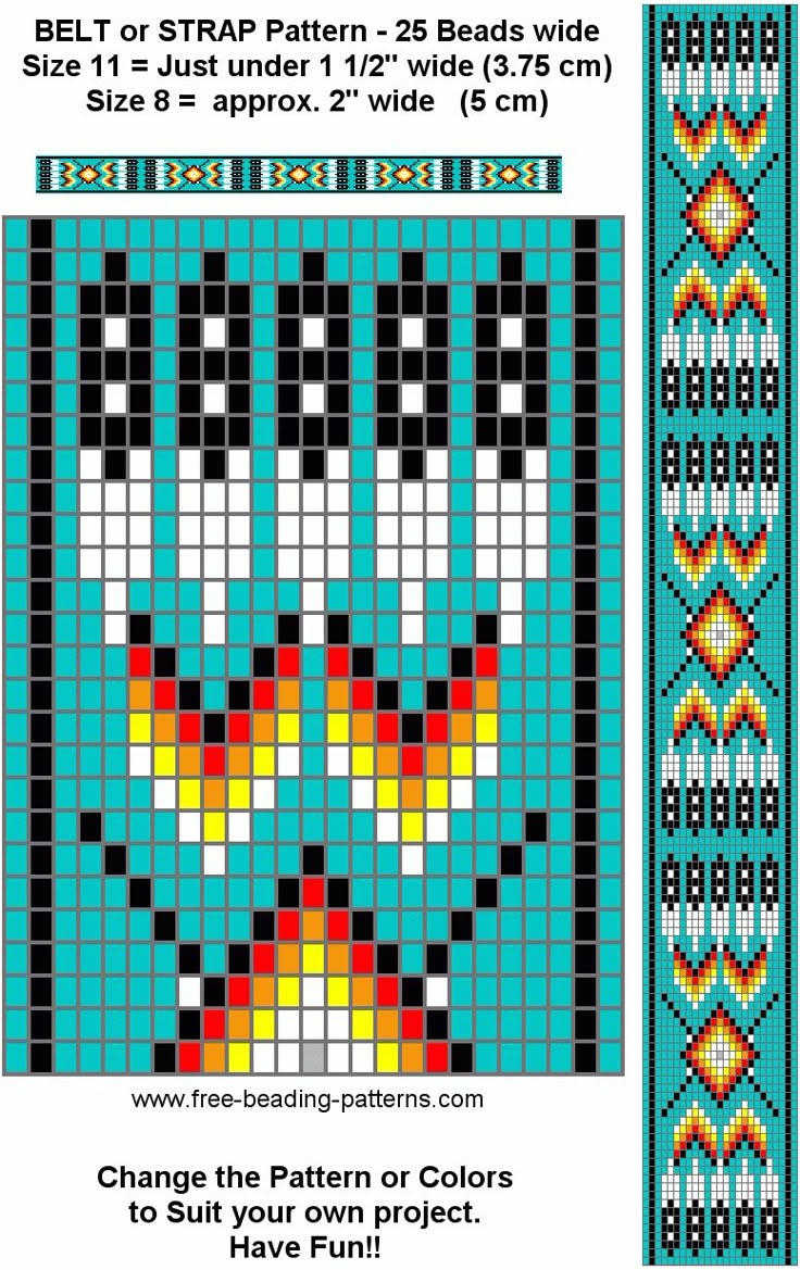 printable free beading patterns