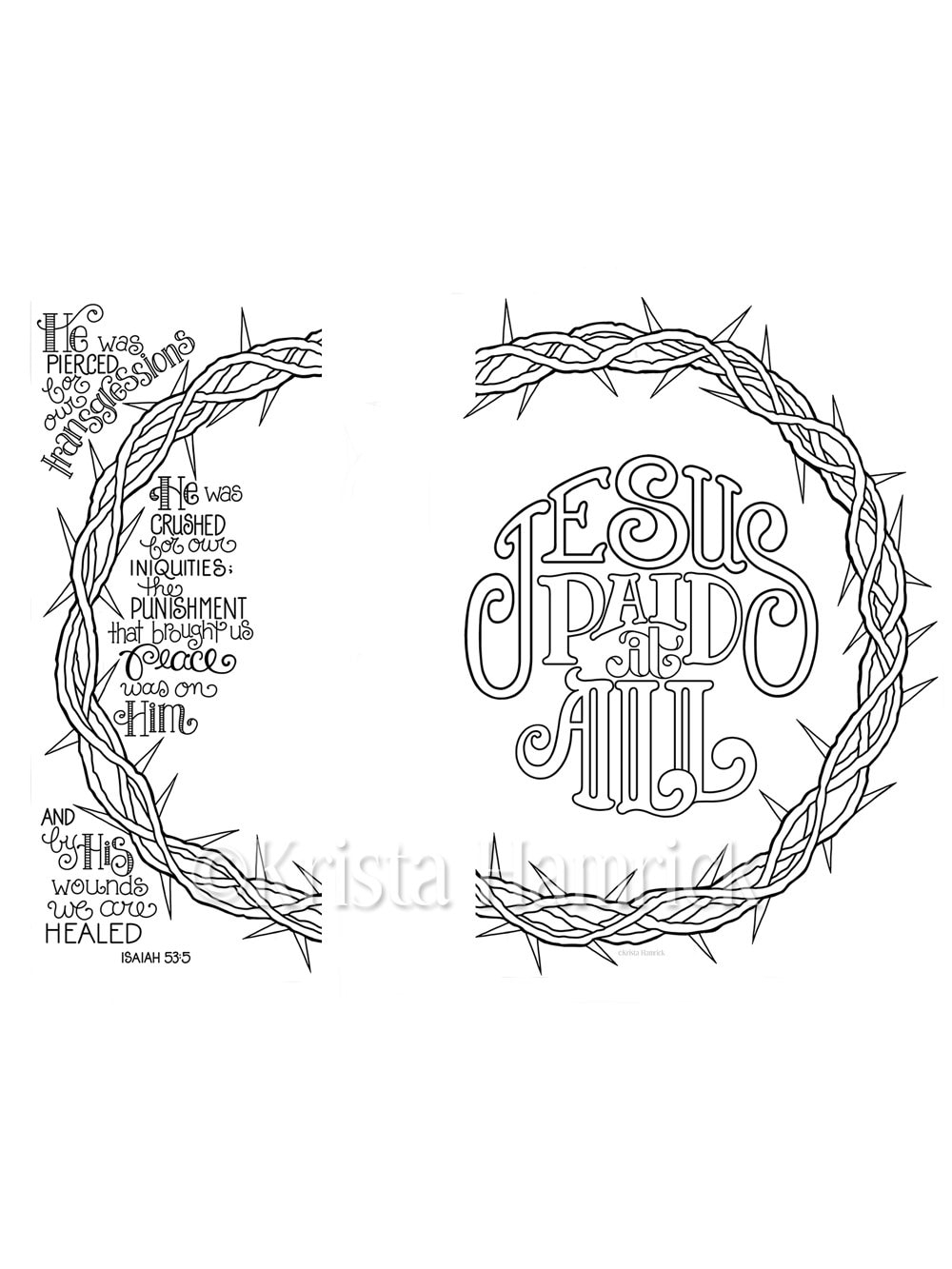 Jesus Paid It All Two Page Spread For Bible Journaling Traceable each Page Is 6X8 Etsy Jesus Paid It All Two Page Spread For Bible Journaling Traceable each Page Is 6X8 Etsy
