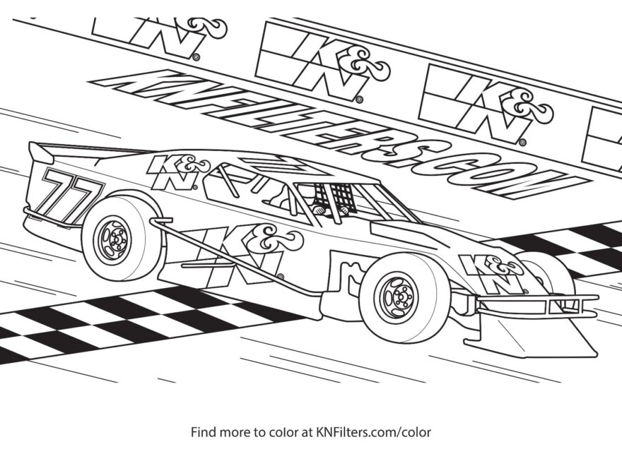 K N Printable Coloring Pages For Kids