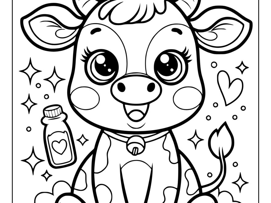 Kawaii Coloring Pages 35 Free Printable PDF