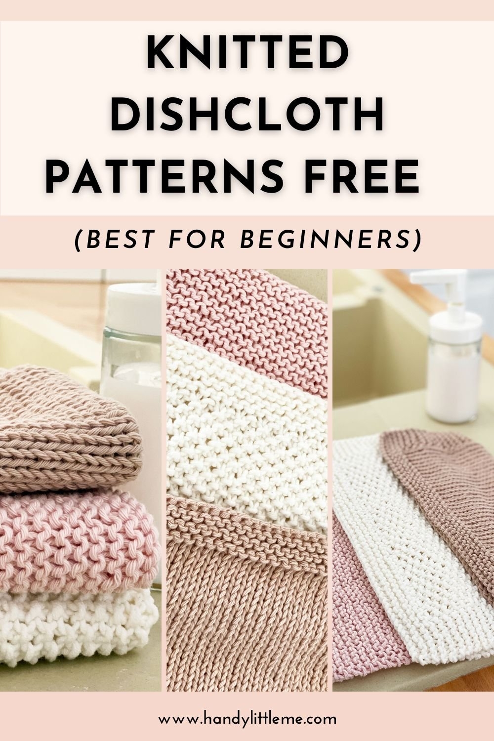 Knitted Dishcloth Patterns Free Best For Beginners Handy Little Me