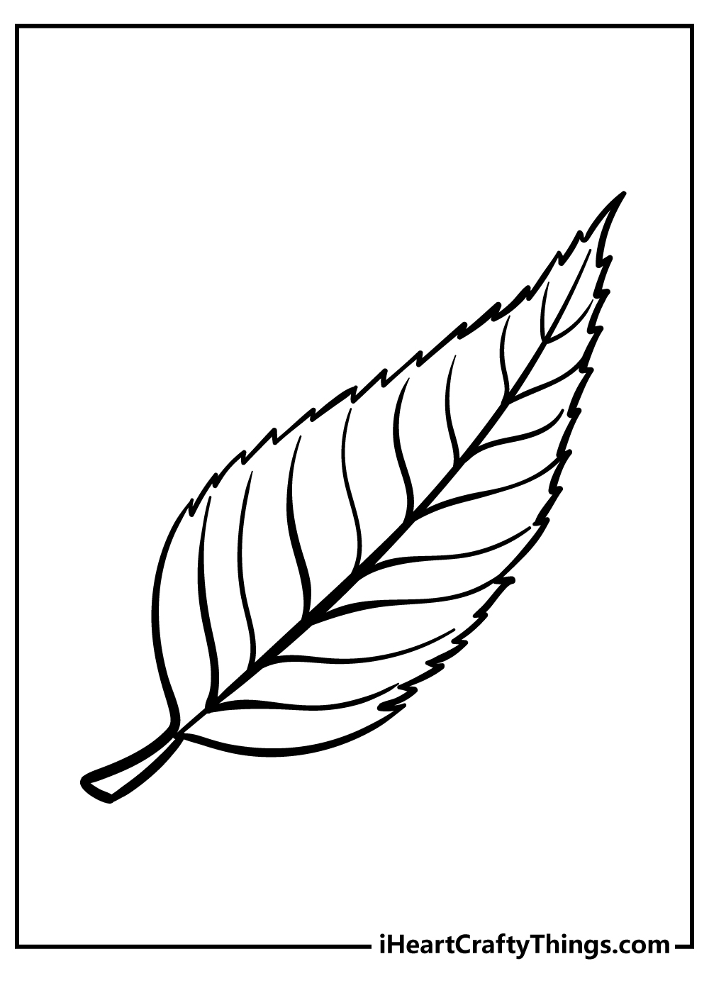 Leaf Coloring Pages 100 Free Printables Leaf Coloring Pages 100 Free Printables