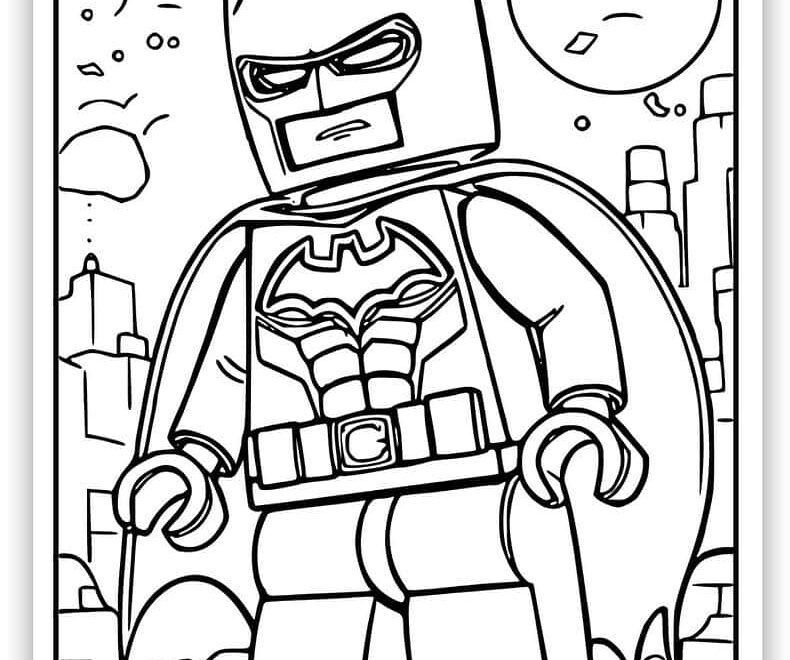 Lego Coloring Pages Free PDF Printables Simply Love Coloring