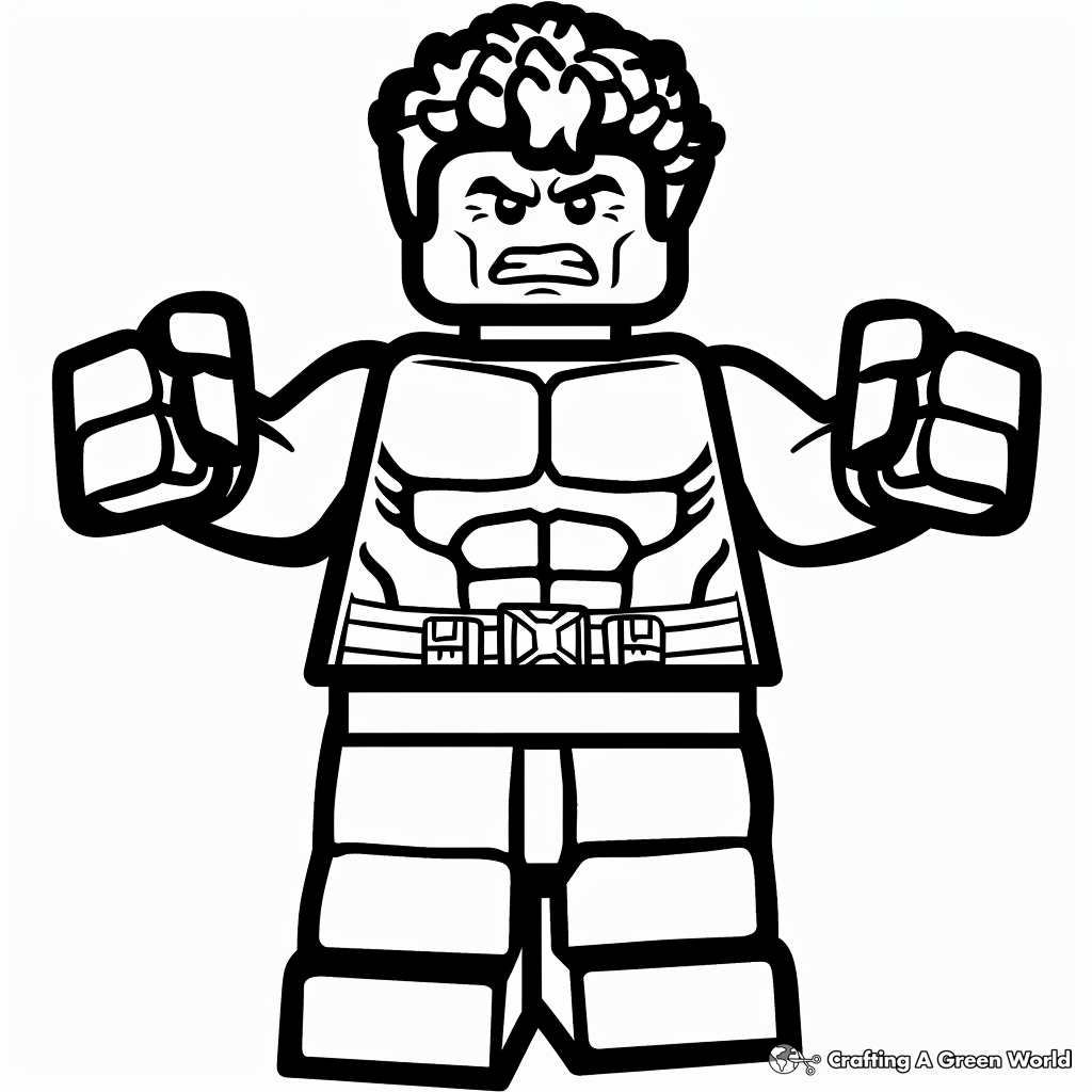 hulk printable coloring pages