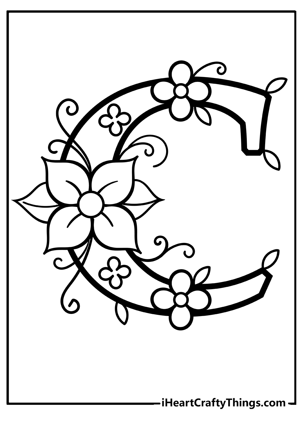 Letter C Coloring Pages 100 Free Printables Letter C Coloring Pages 100 Free Printables