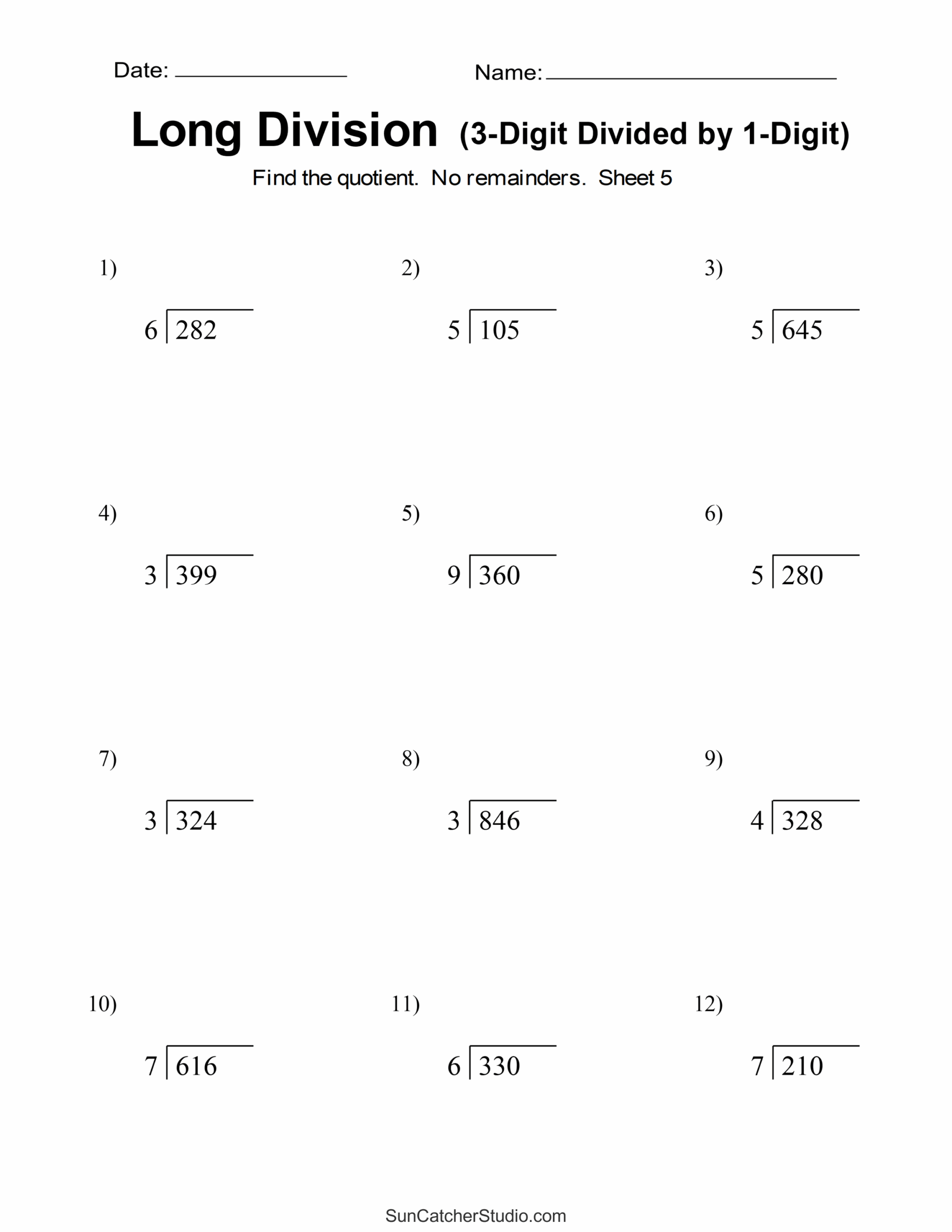 Long Division Worksheets Problems Free Printable Math Drills Free Printables Monograms Design Tools Patterns DIY Projects Long Division Worksheets Problems Free Printable Math Drills Free Printables Monograms Design Tools Patterns DIY Projects