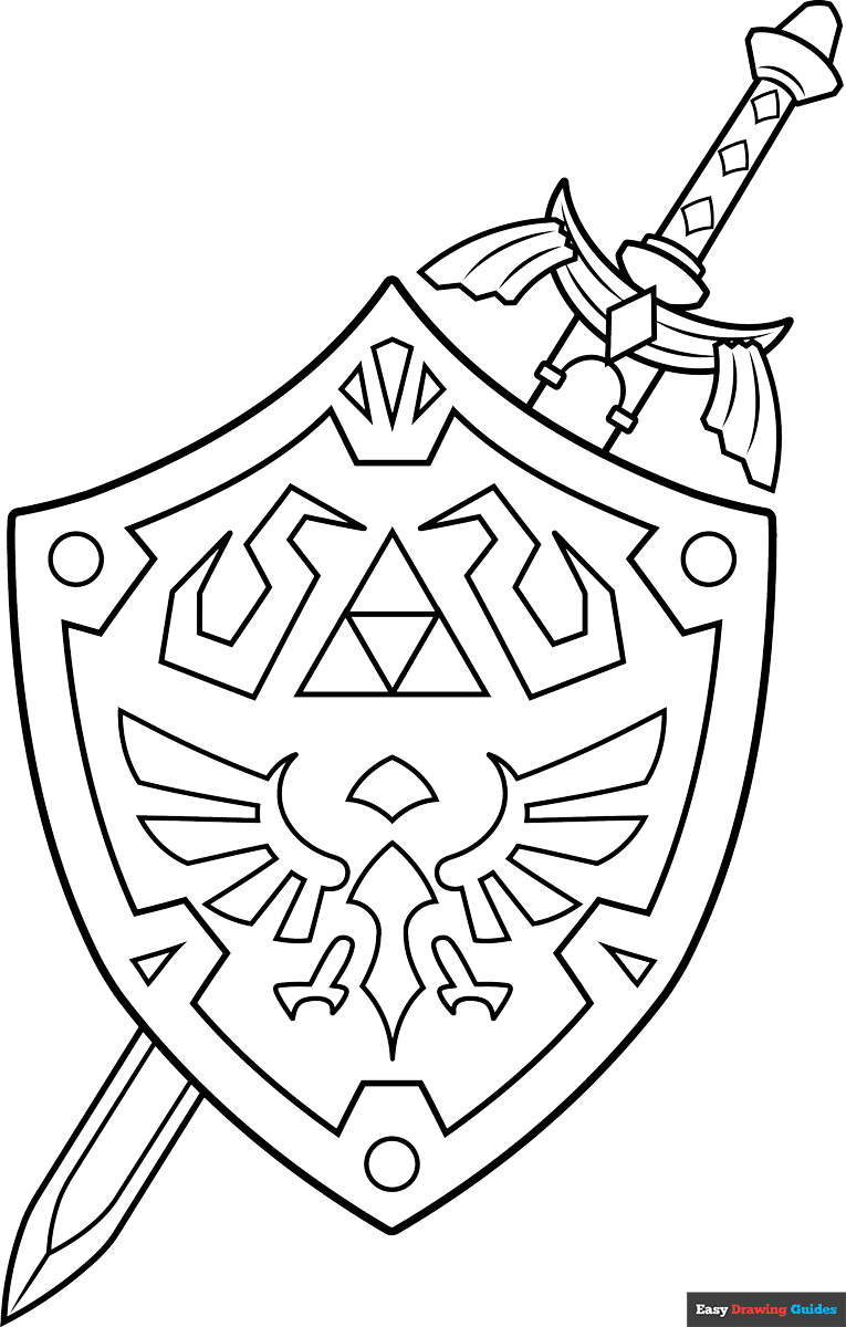 legend of zelda coloring pages legend of zelda coloring pages