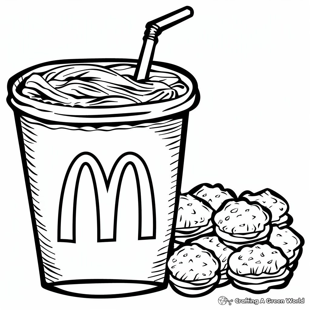 McDonald s Coloring Pages Free Printable  McDonald s Coloring Pages Free Printable