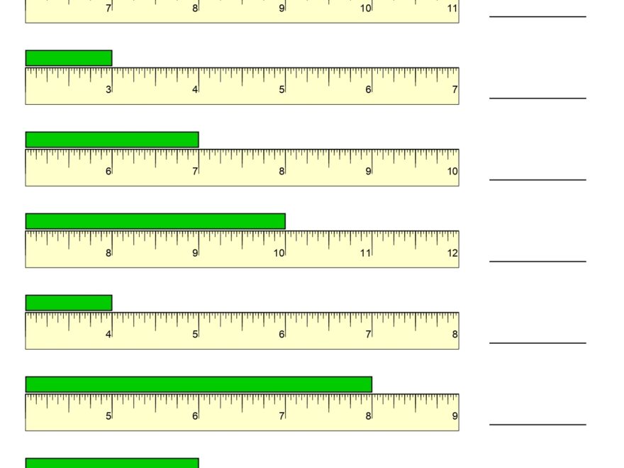 Measurement Worksheets Reading A Tape Measure Worksheets Made By Teachers