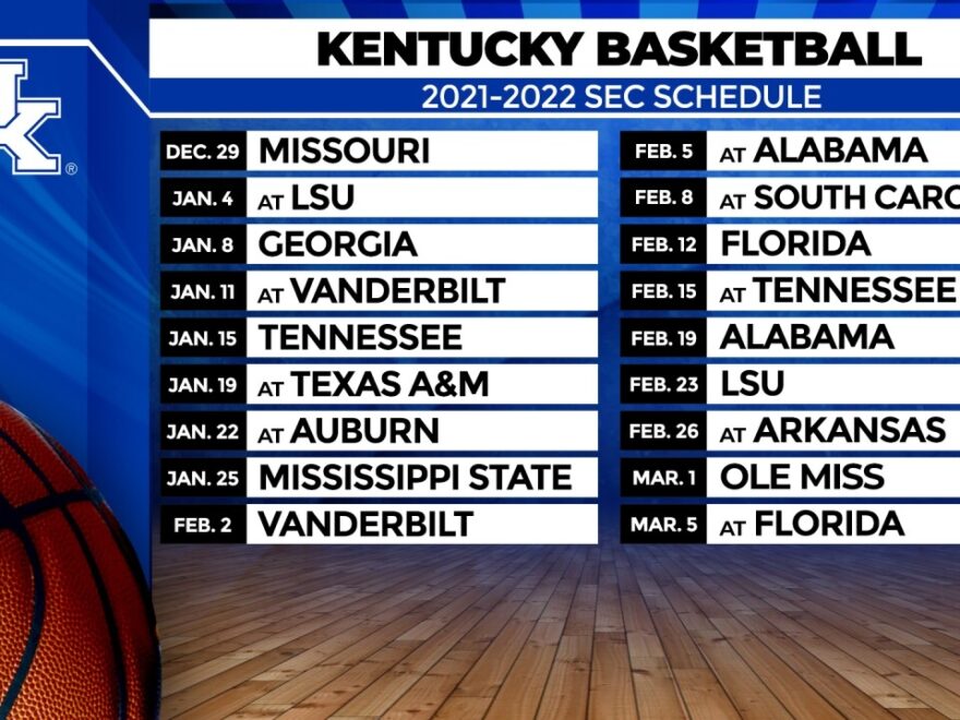 Men s Basketball SEC Schedule Released