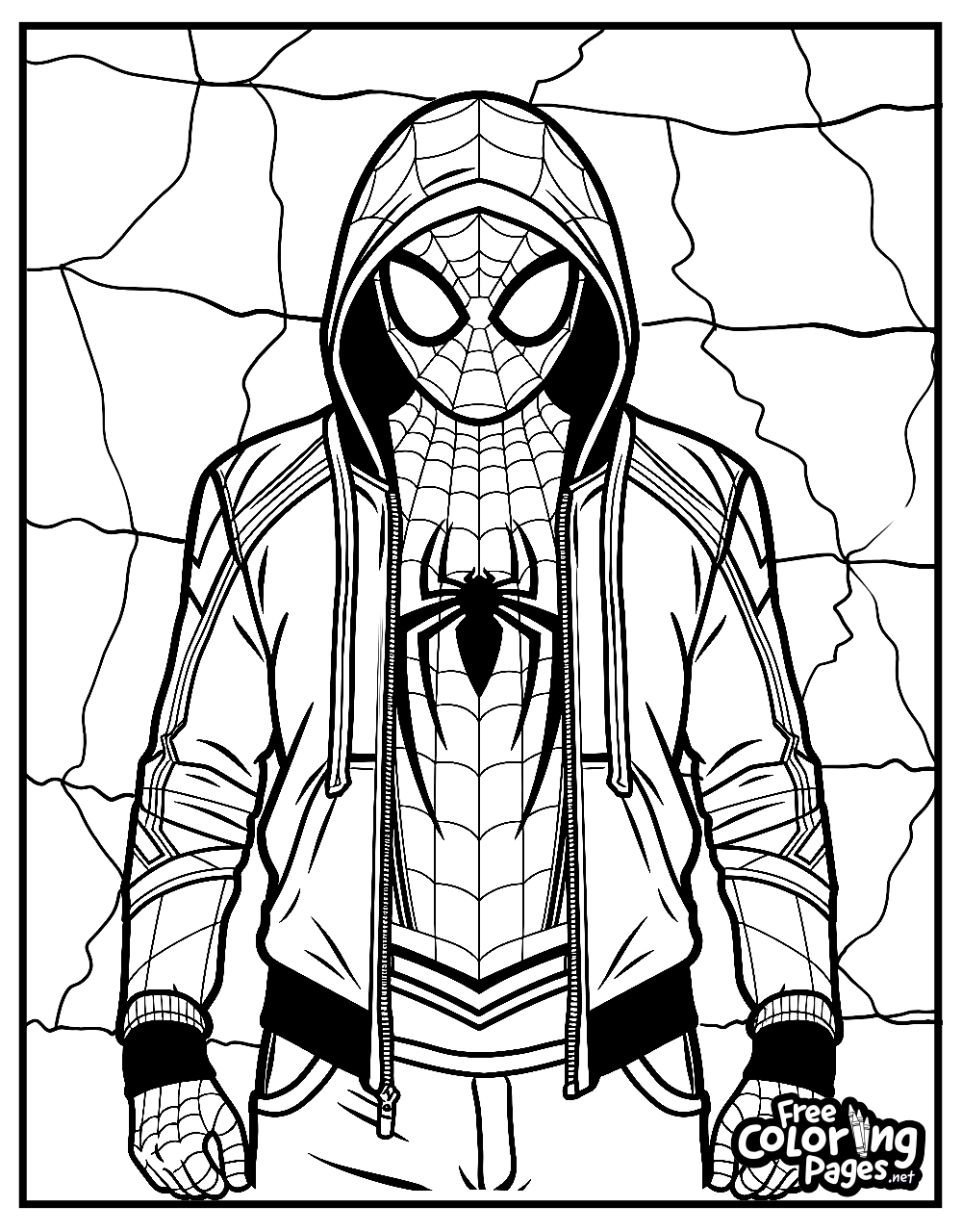 spider man coloring pages