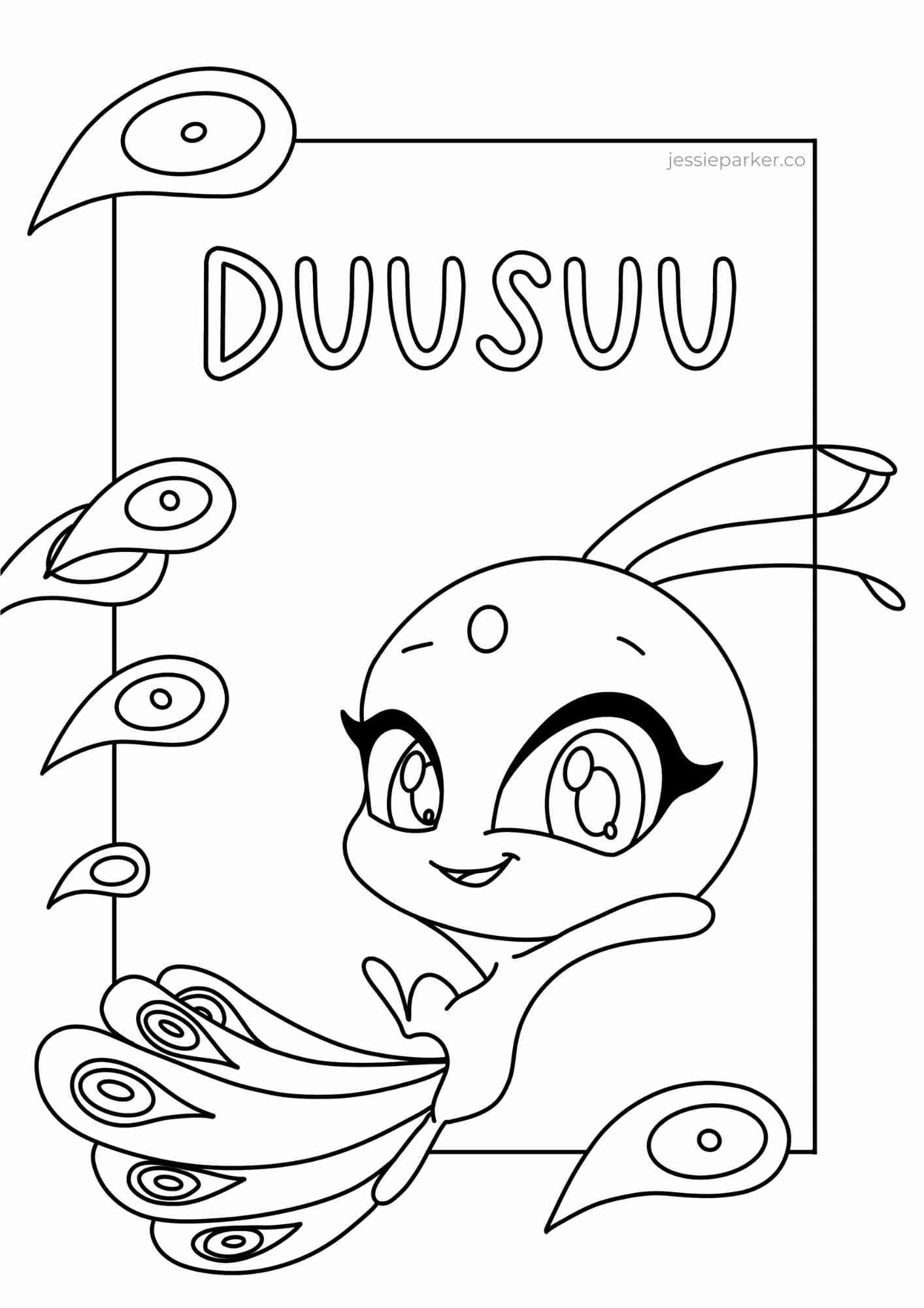 Miraculous Ladybug 20 Kwami Colouring Pages And More Jessie Parker