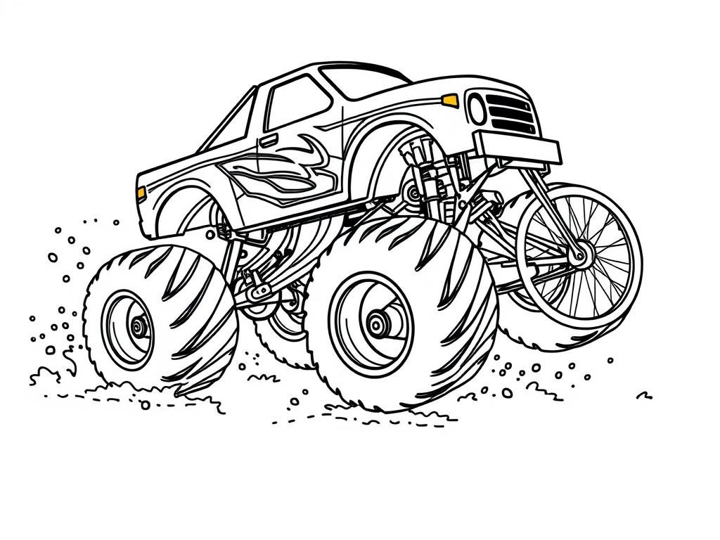 monster truck coloring pages printable monster truck coloring pages printable