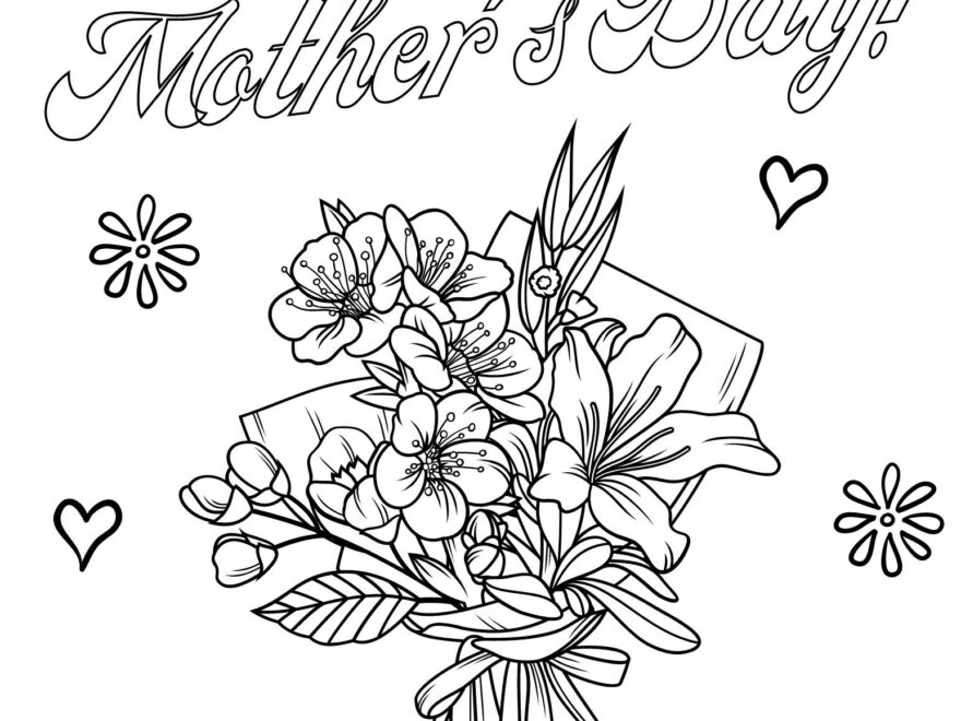 Mother s Day Coloring Page Mother s Day Printables Mother s Day Sheets Mother s Day Coloring Book For Kids Happy Mother s Day Coloring Etsy