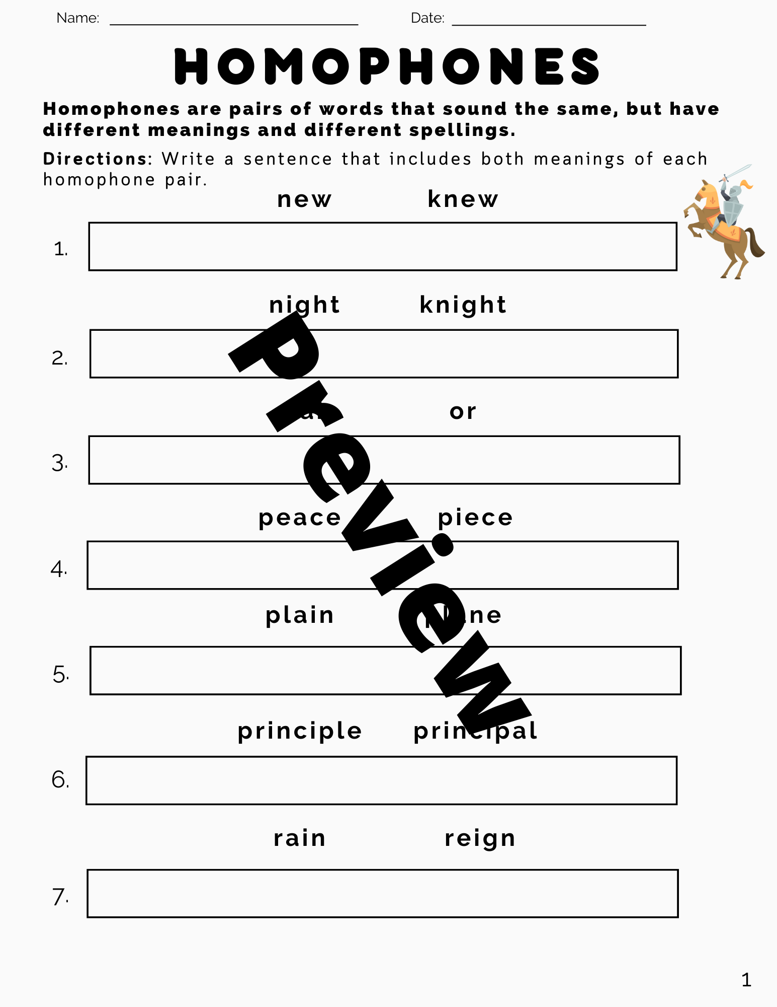 multiple meaning words worksheets