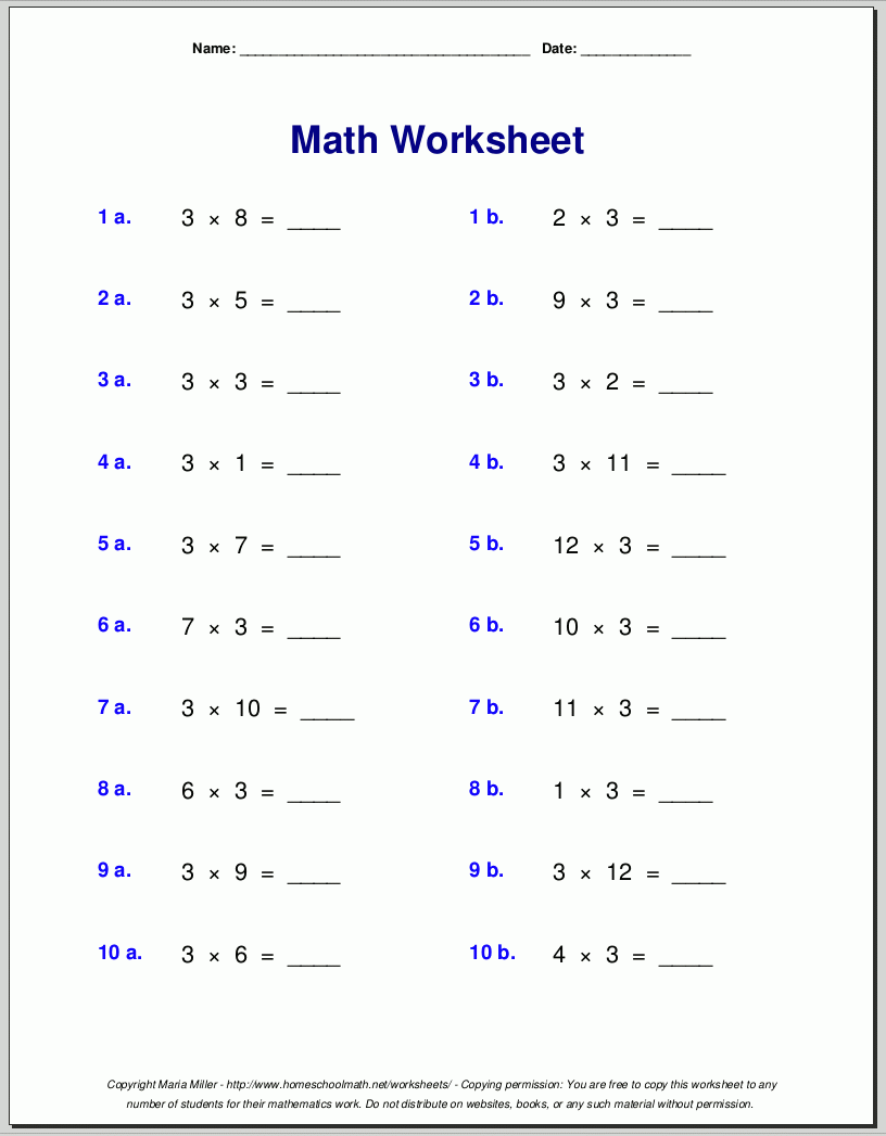 worksheets for 3rd graders